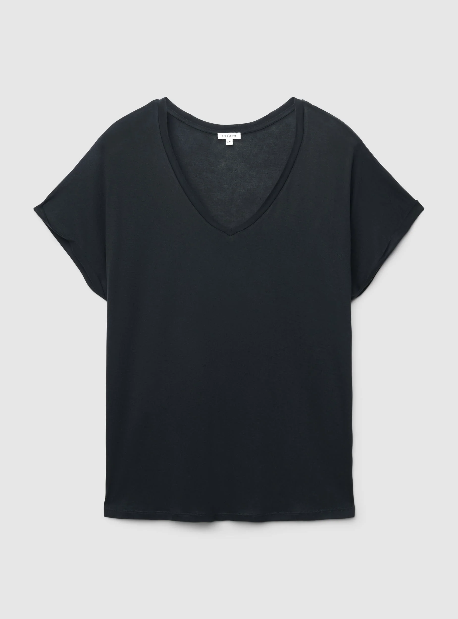 T-shirt con scollo a V - Image 7