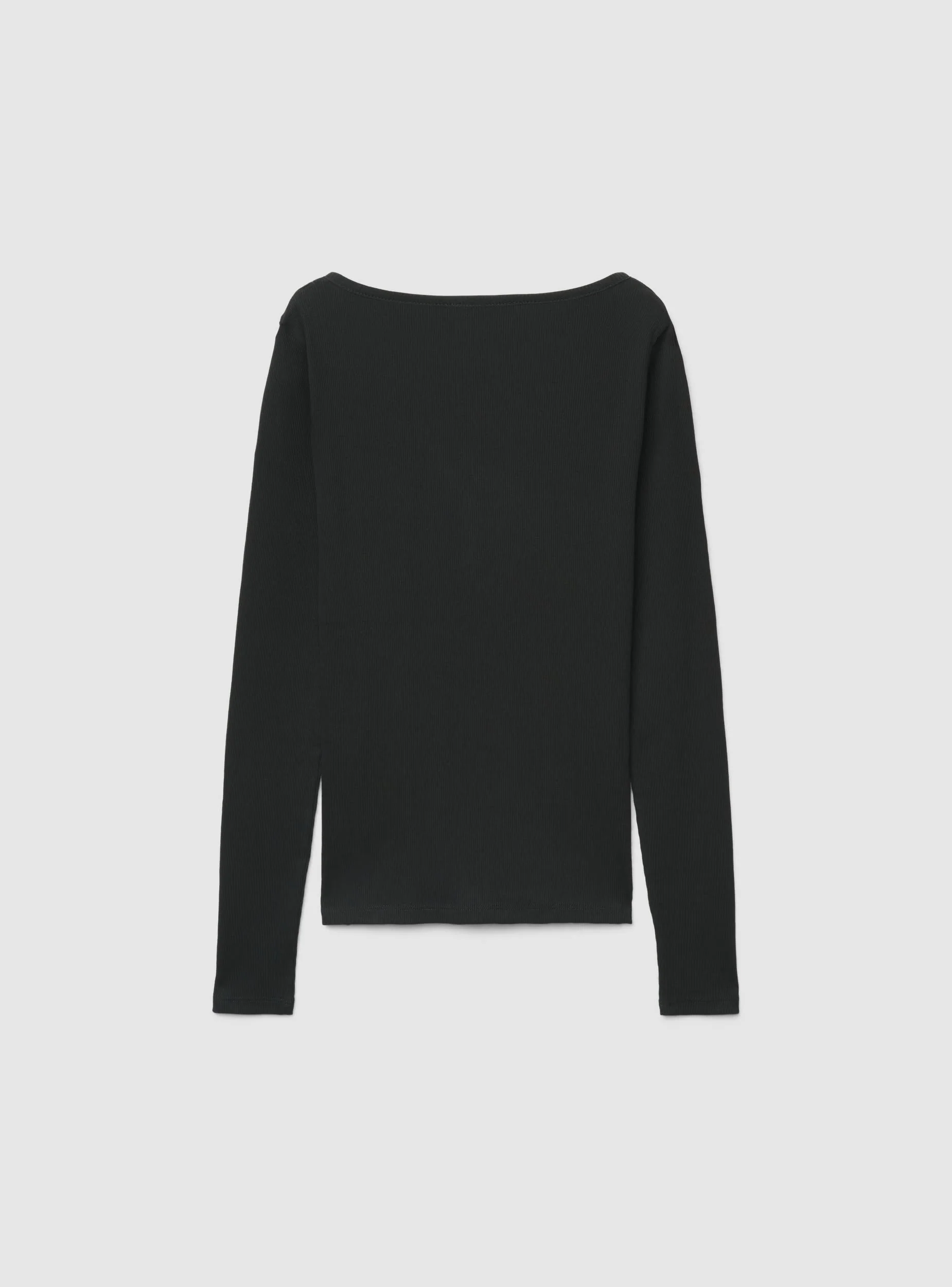T-shirt con scollo serafino - Image 6
