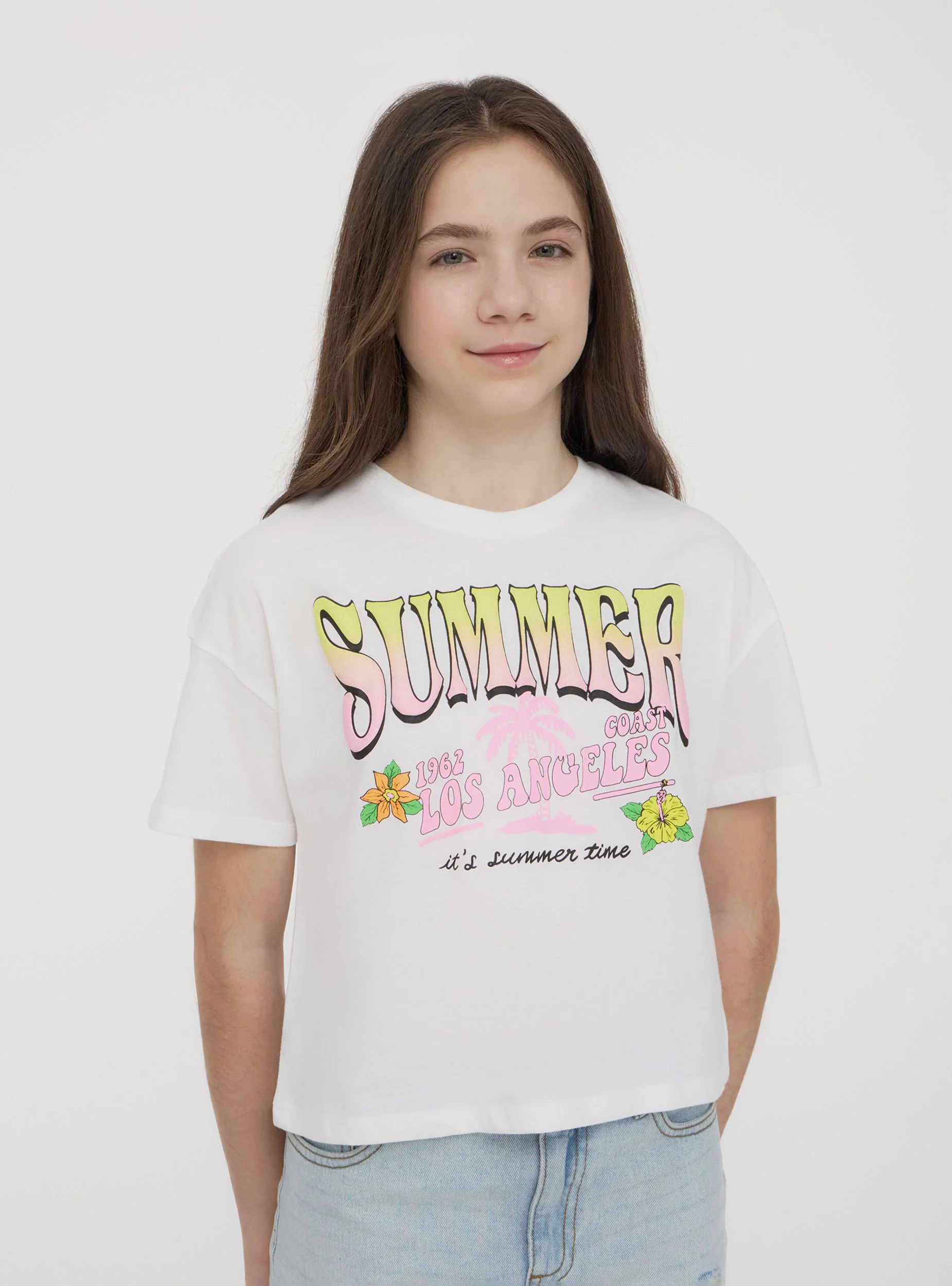 T-shirt con scritta estiva - Image 7