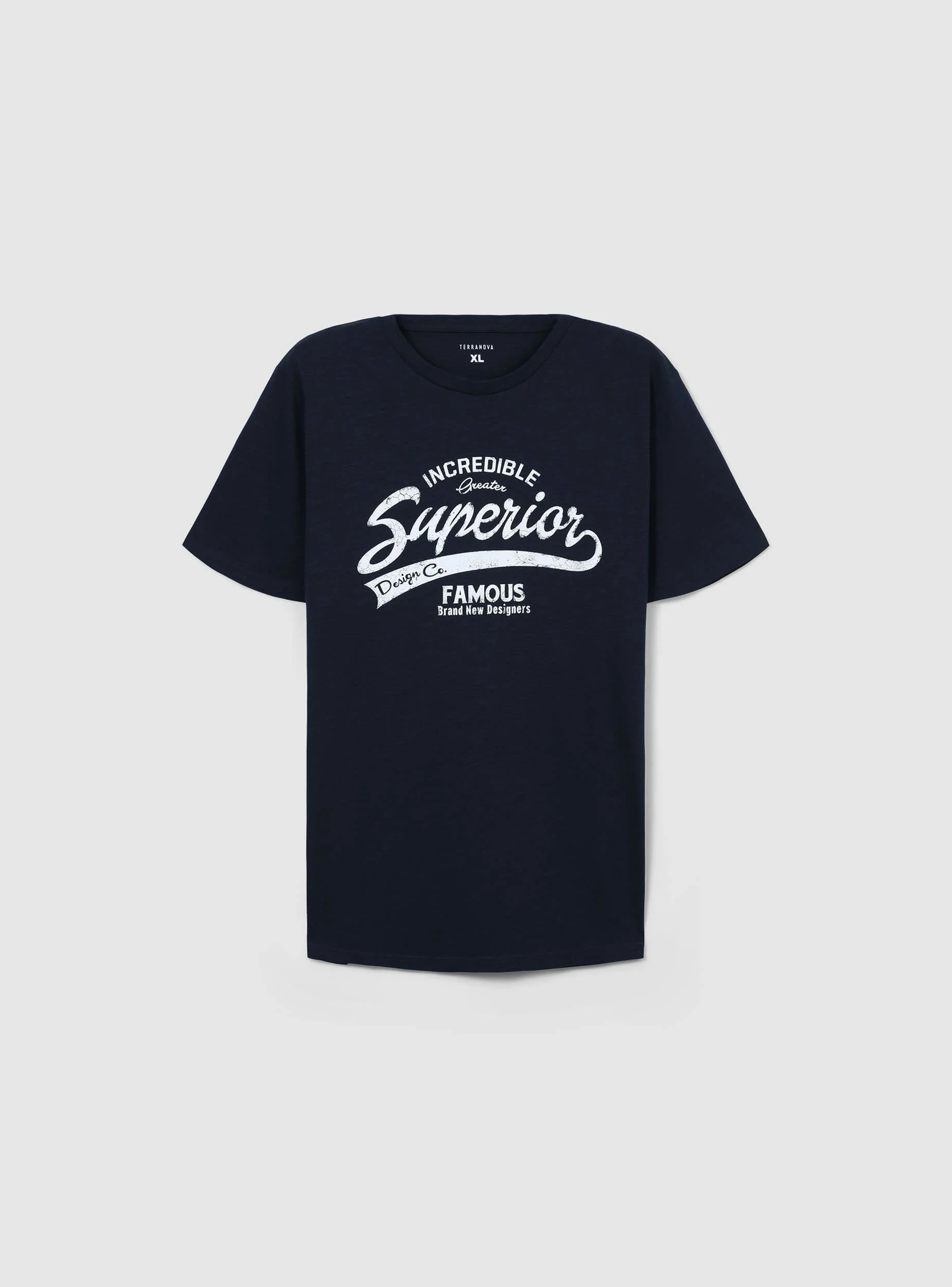 T-shirt con scritta frontale - Image 5