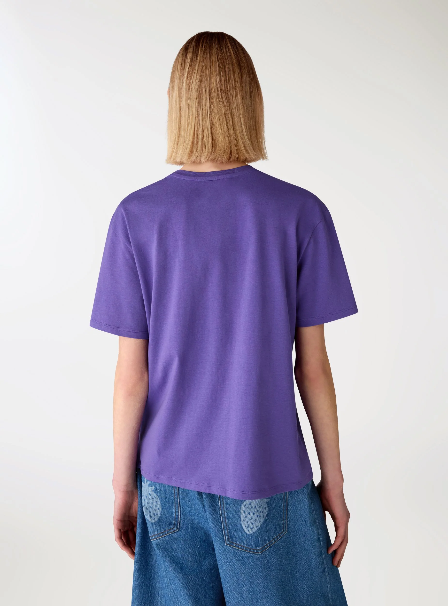 T-shirt con scritta frontale TRNPOPLAB - Image 4
