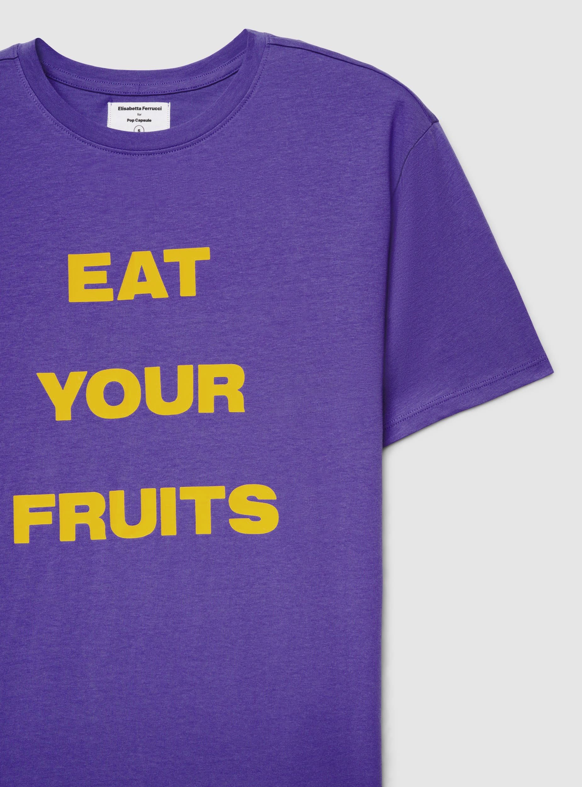 T-shirt con scritta frontale TRNPOPLAB - Image 7