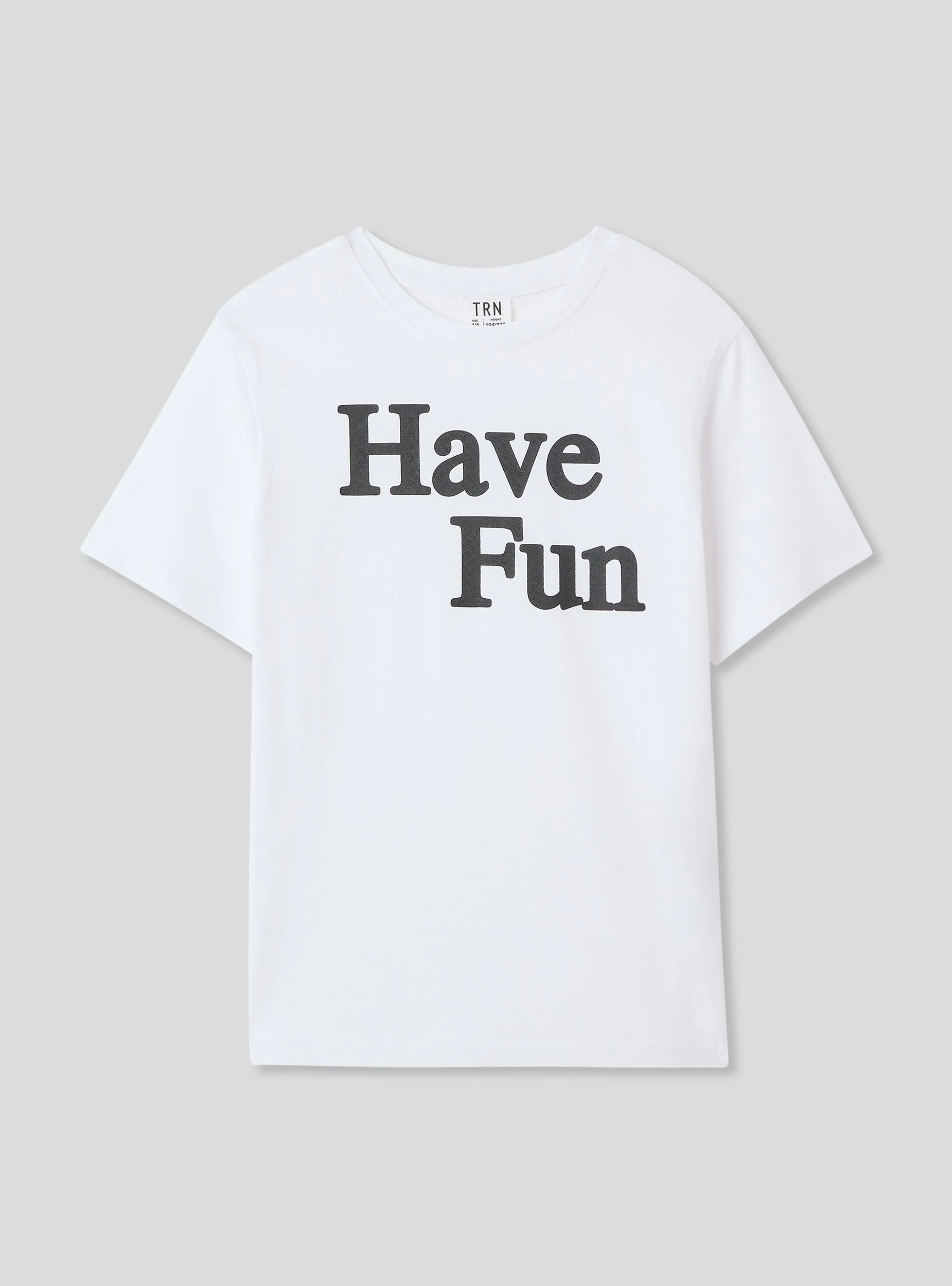 T-shirt con scritta Have Fun - Image 4