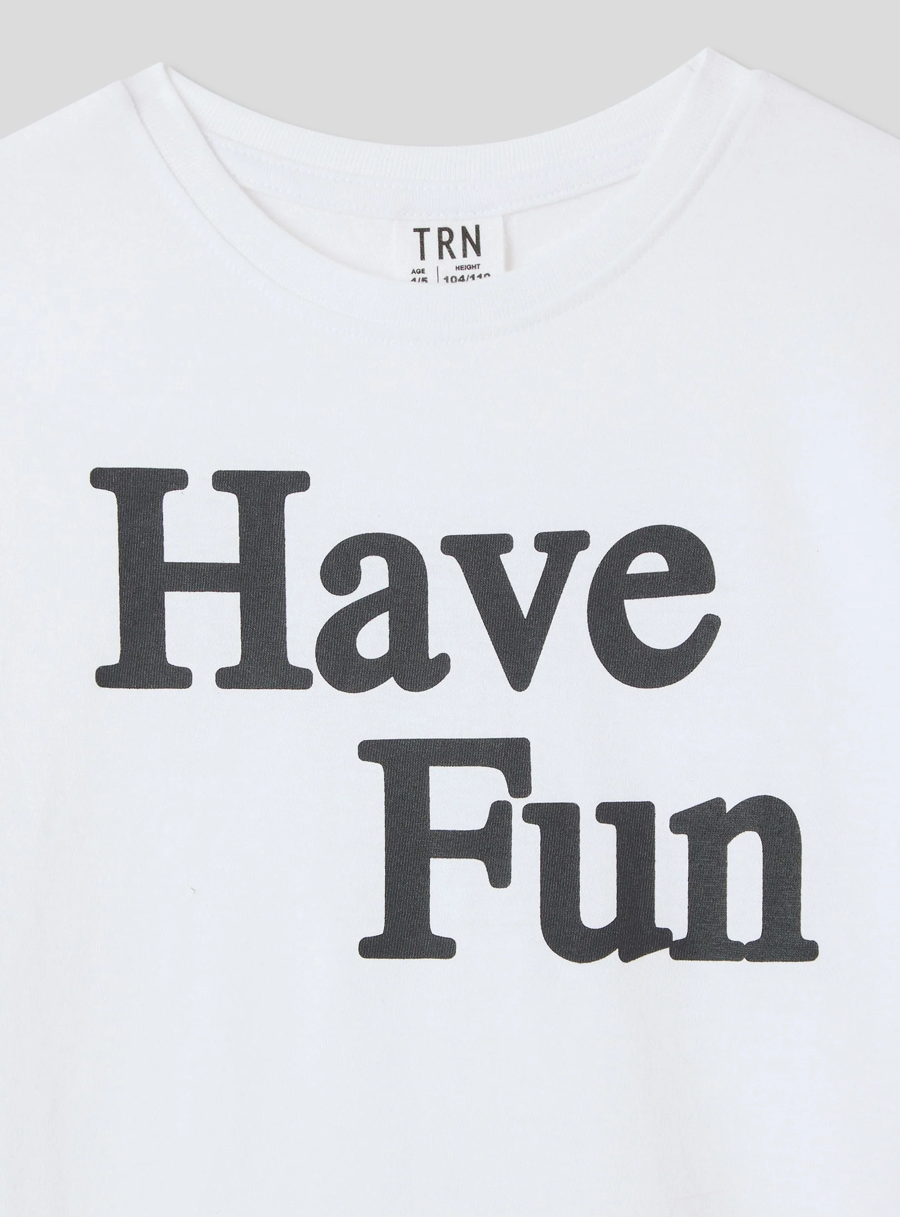 T-shirt con scritta Have Fun - Image 5