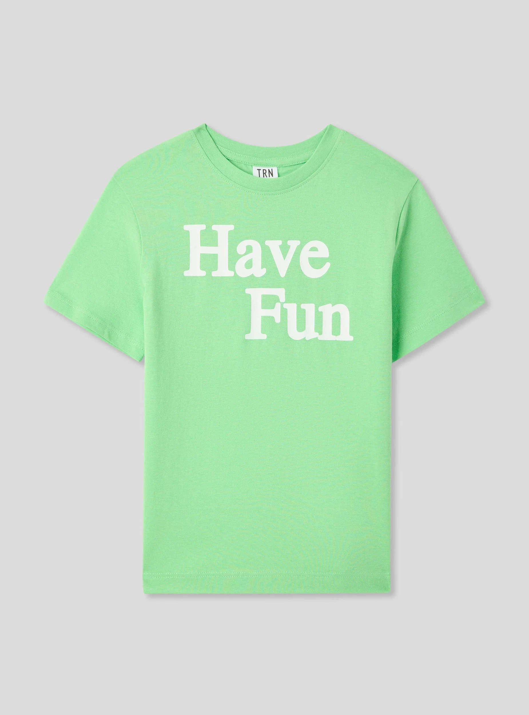 T-shirt con scritta Have Fun - Image 4
