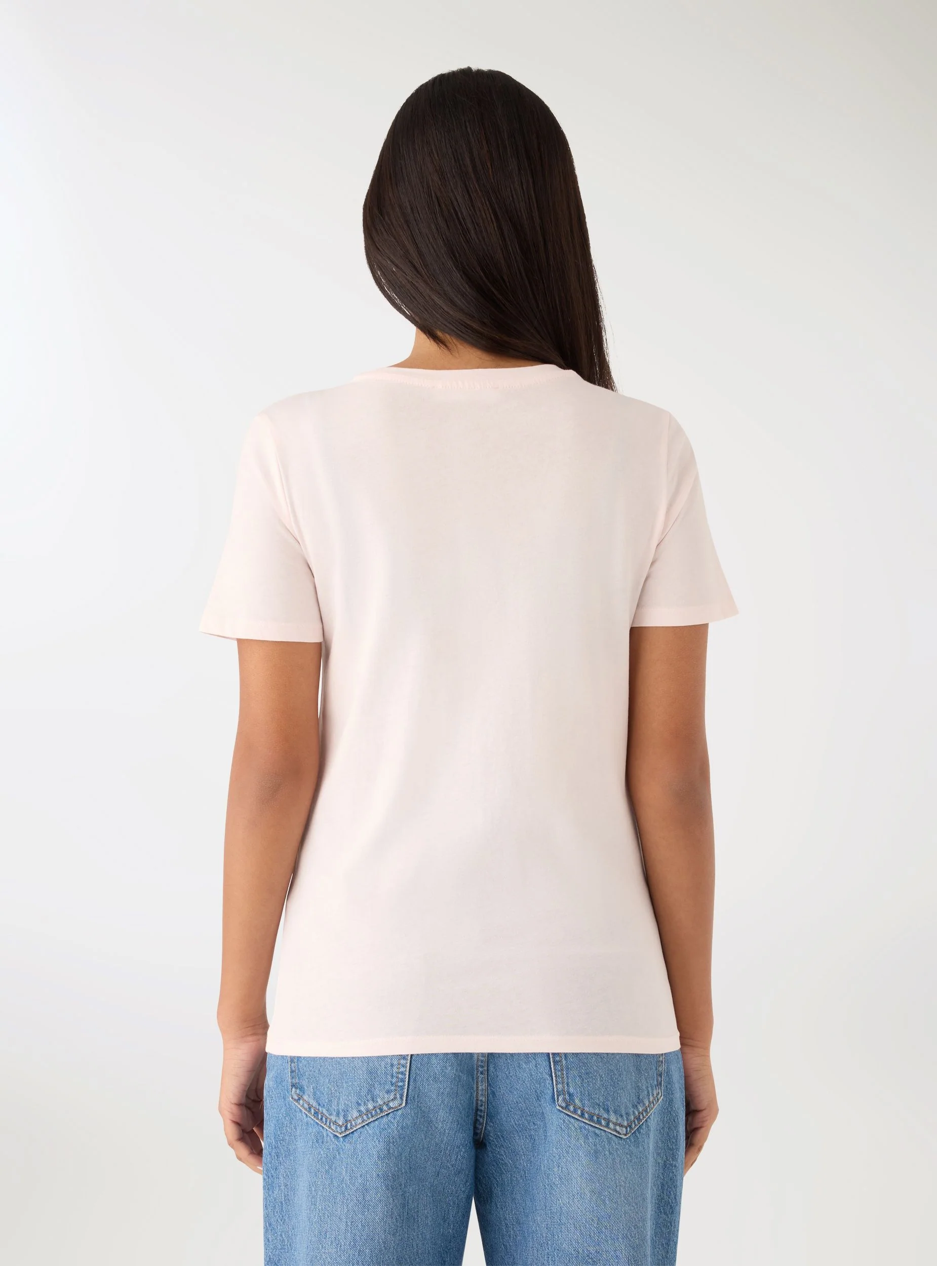T-shirt con scritta laminata - Image 2