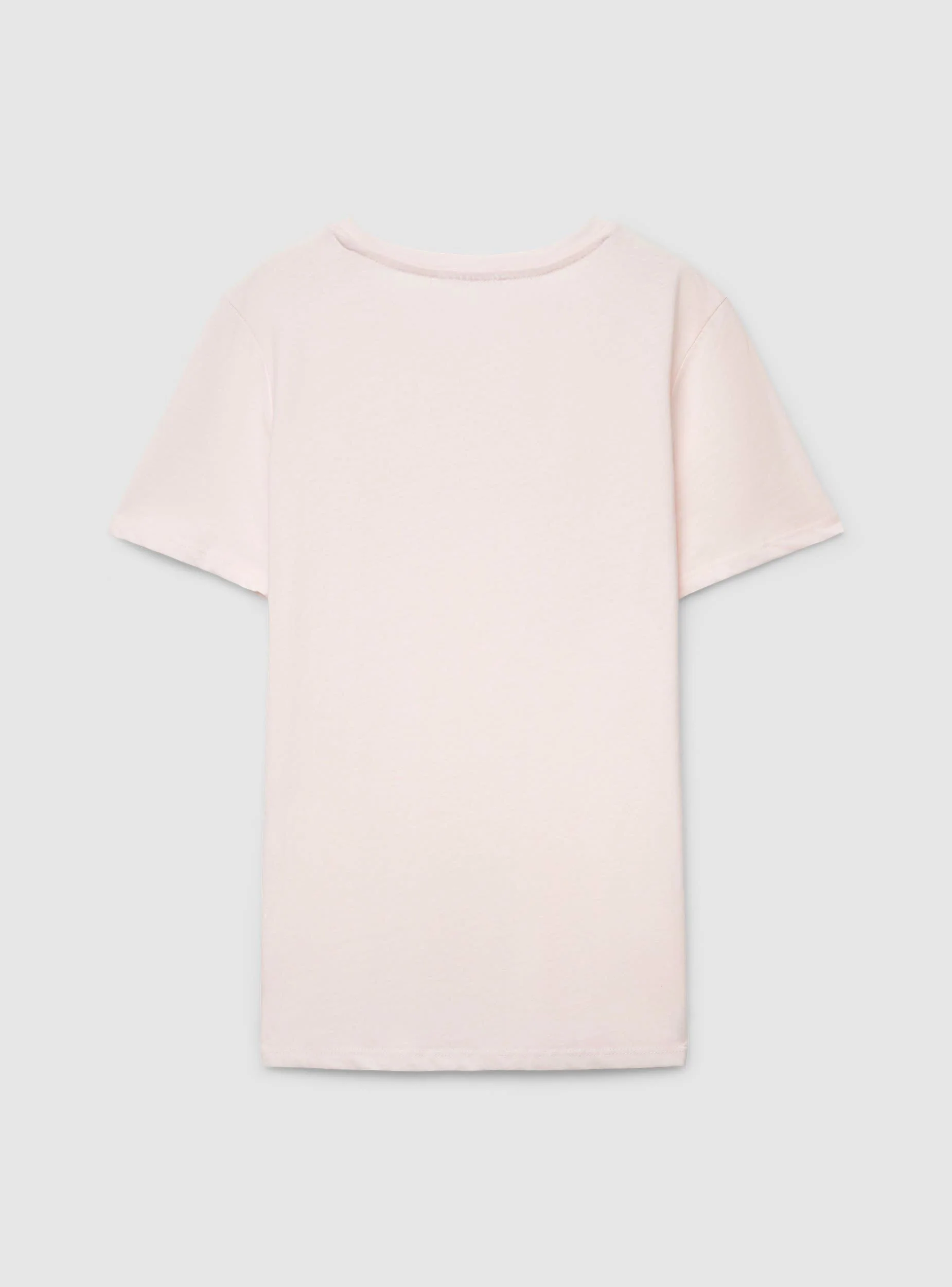 T-shirt con scritta laminata - Image 6