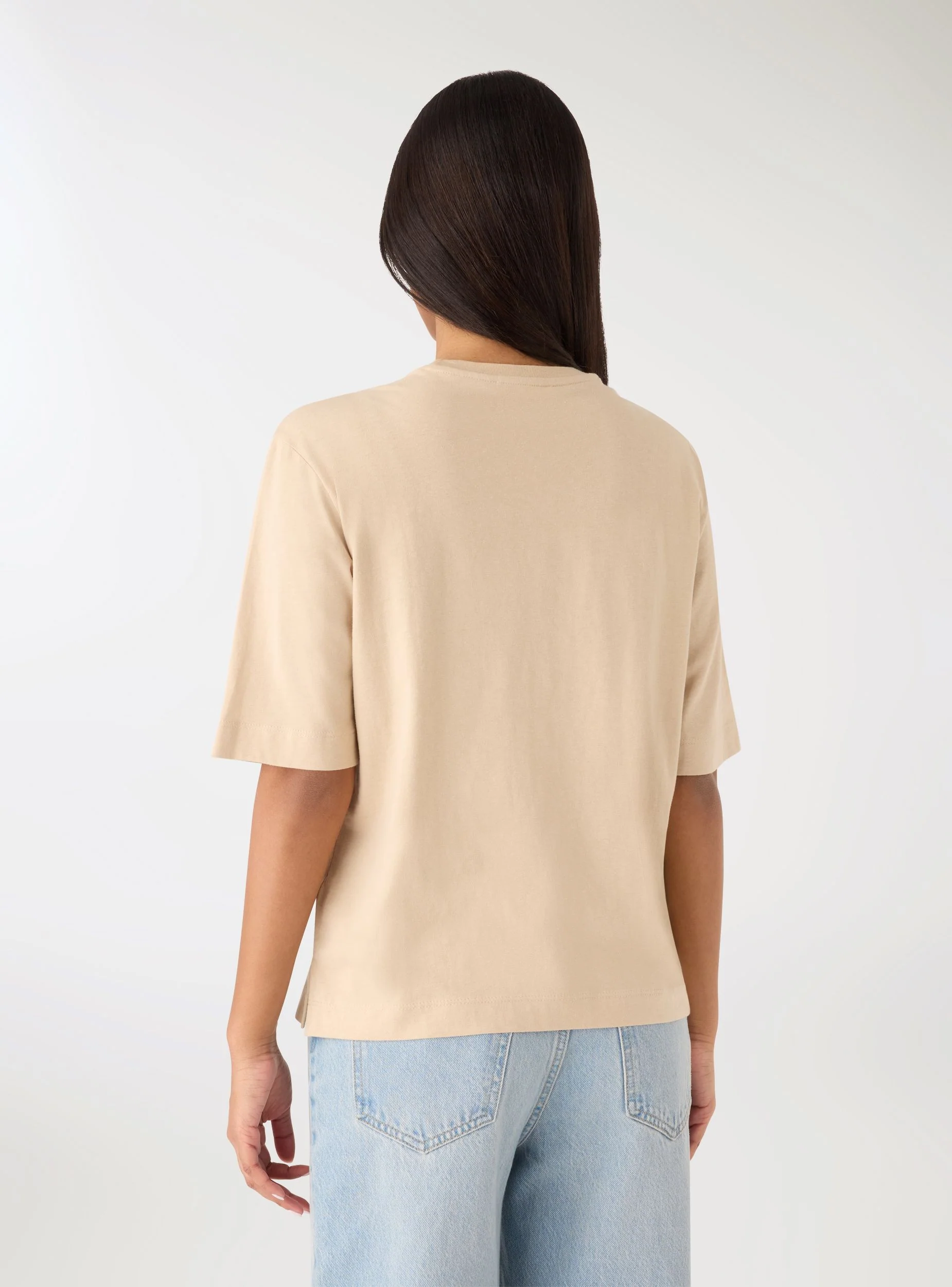 T-shirt con scritta ricamata - Image 4