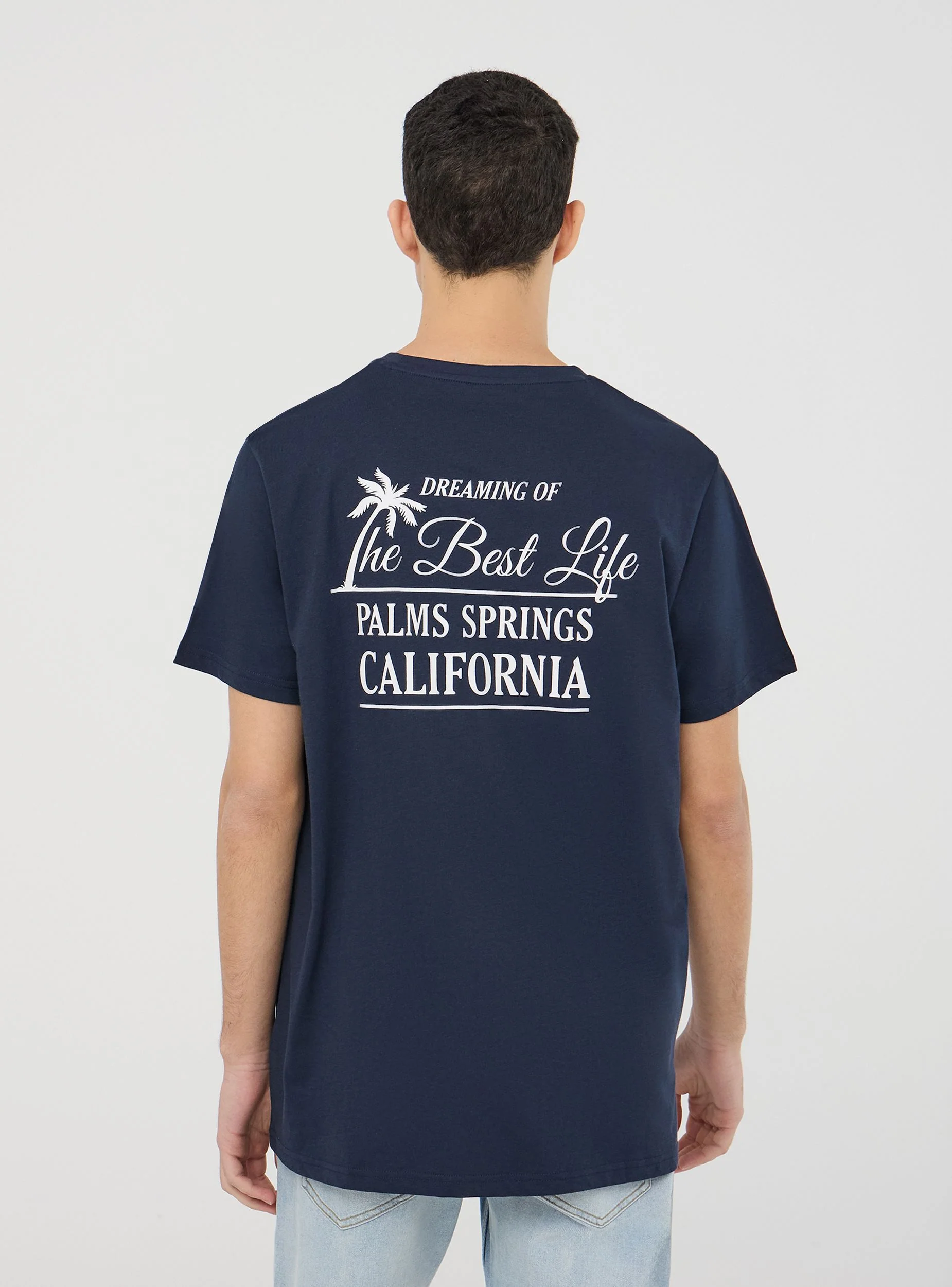 T-shirt con scritte fronte/retro - Image 2
