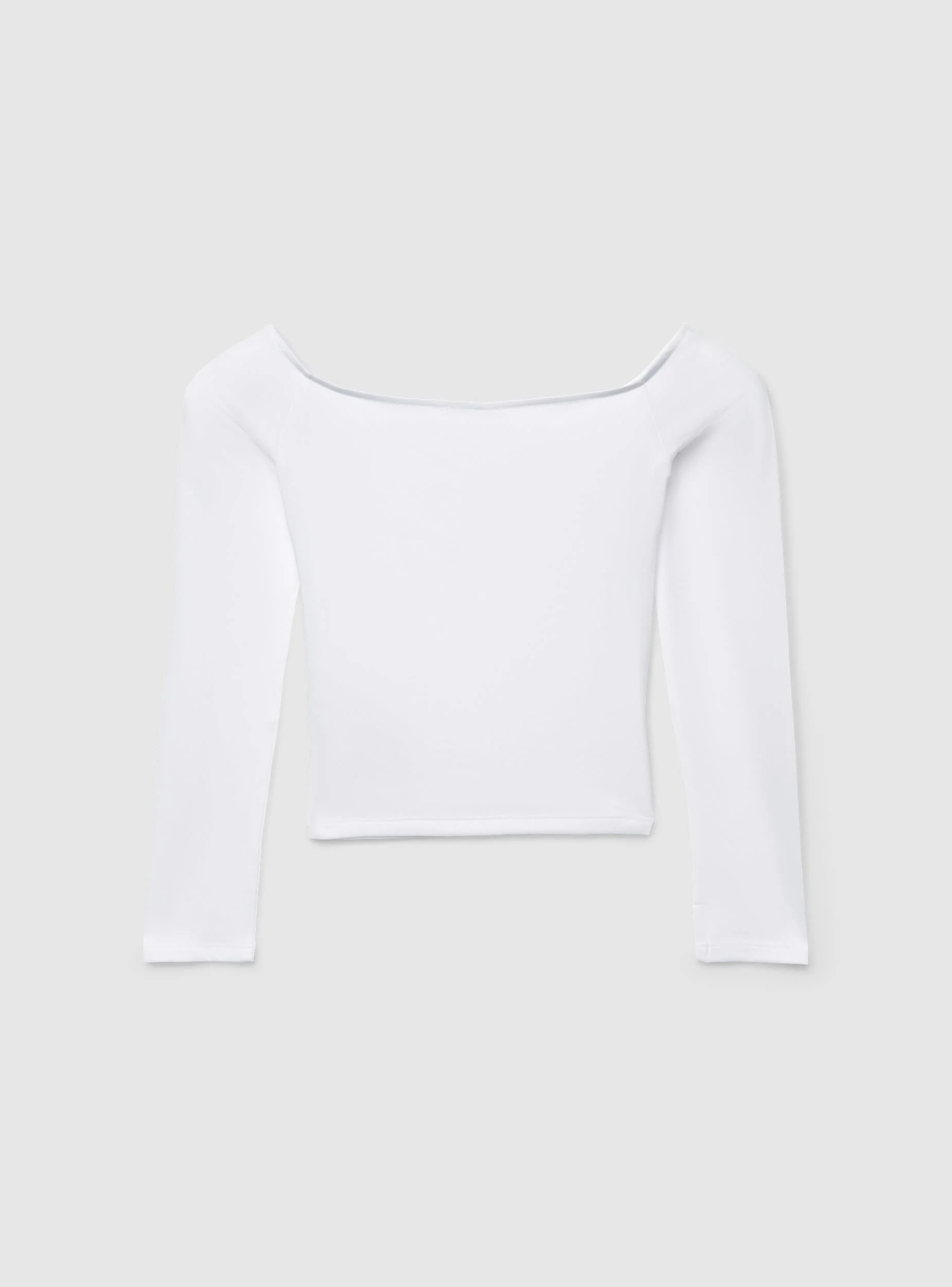 T-shirt con spalle scoperte - Image 4