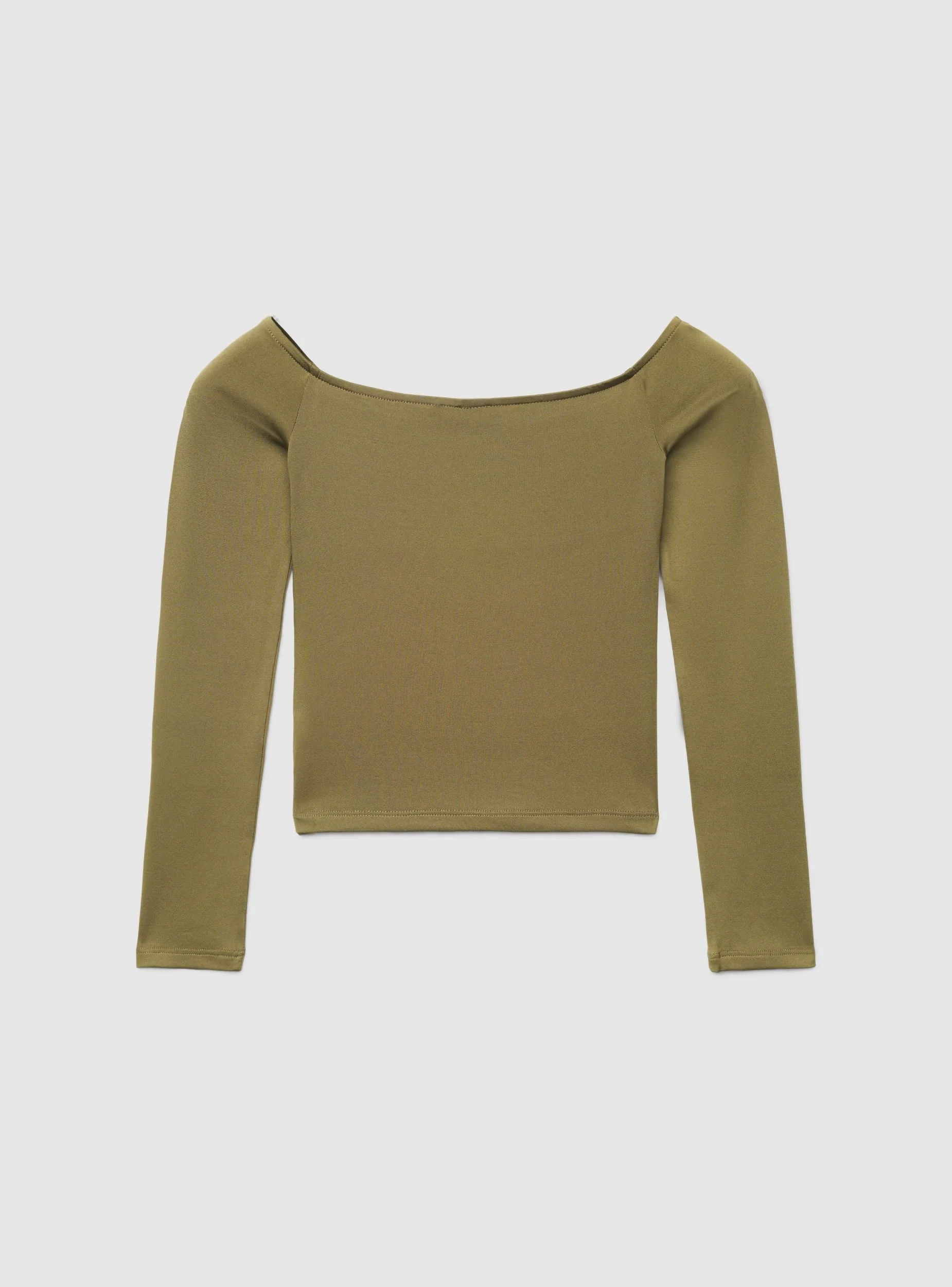 T-shirt con spalle scoperte - Image 7
