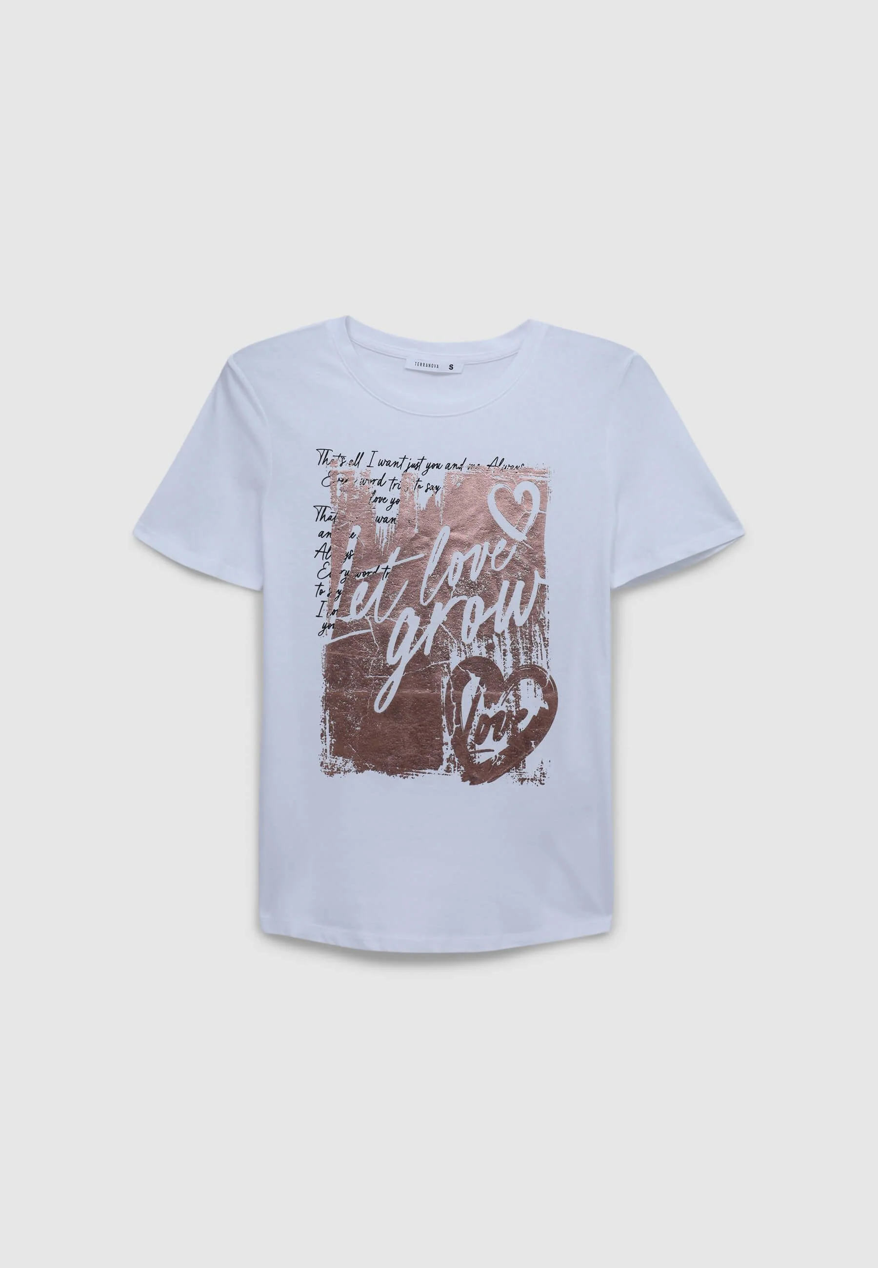 T-shirt con stampa a fantasia laminata - Image 5