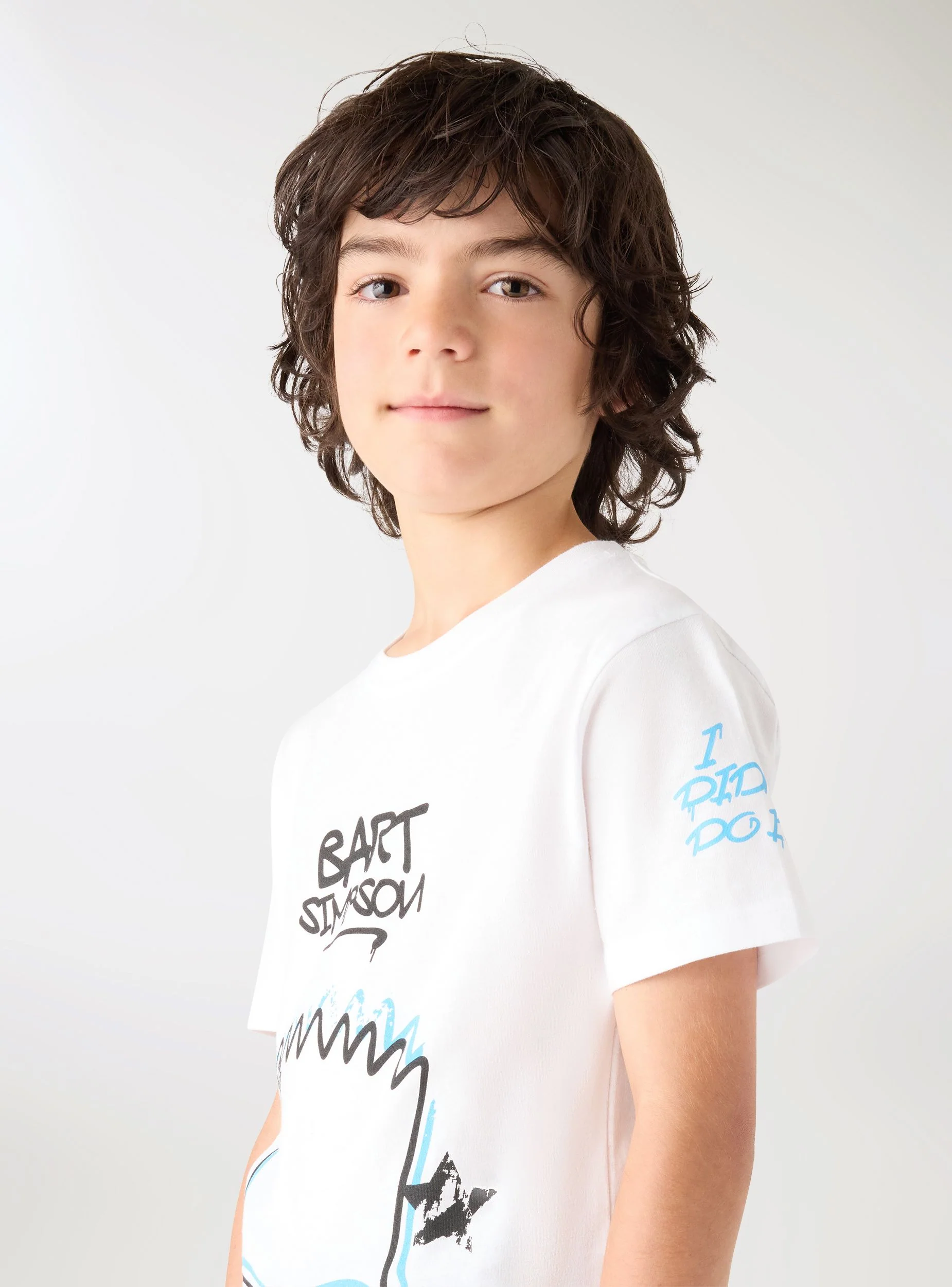 T-shirt con stampa Bart Simpson - Image 4