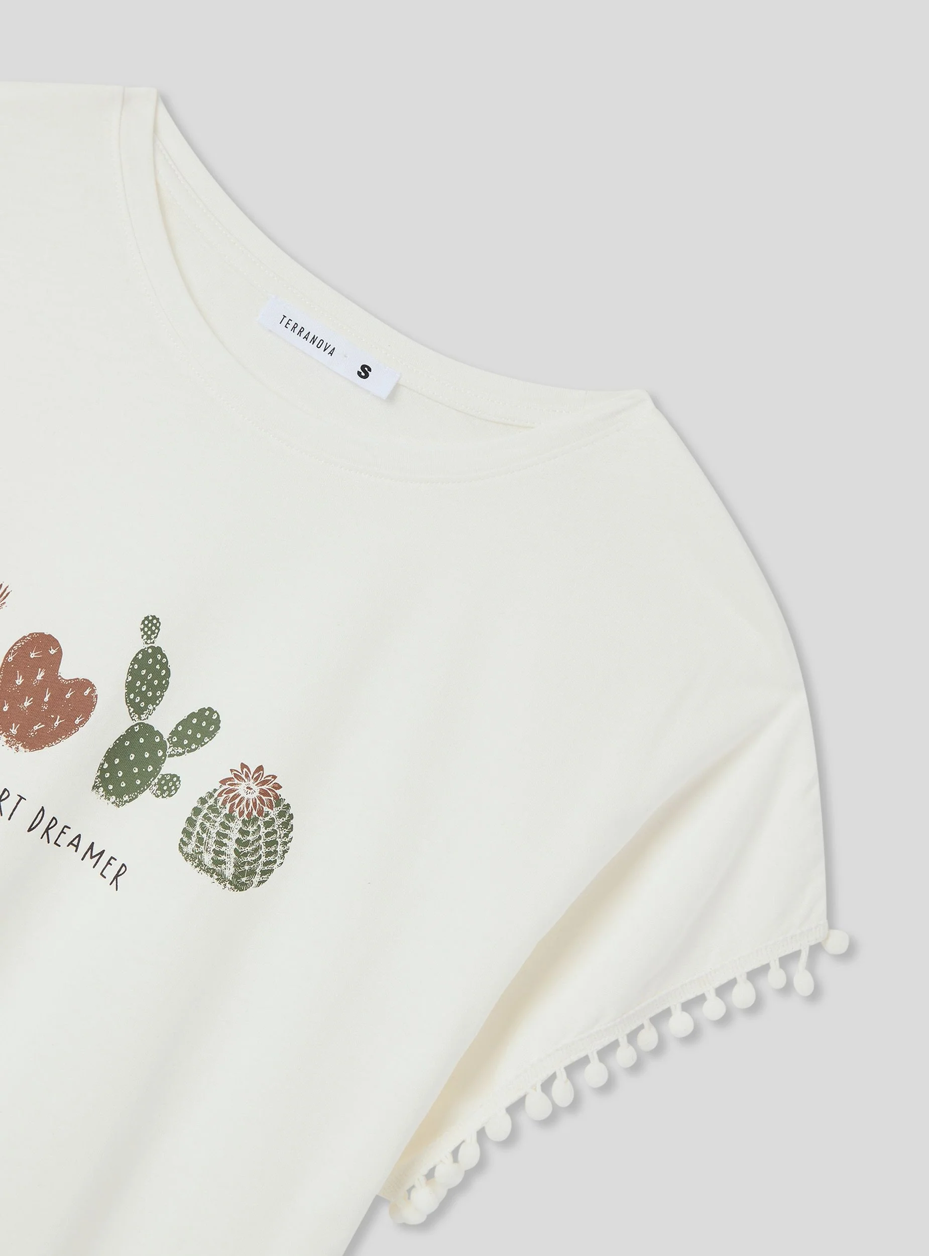 T-shirt con stampa cactus - Image 6