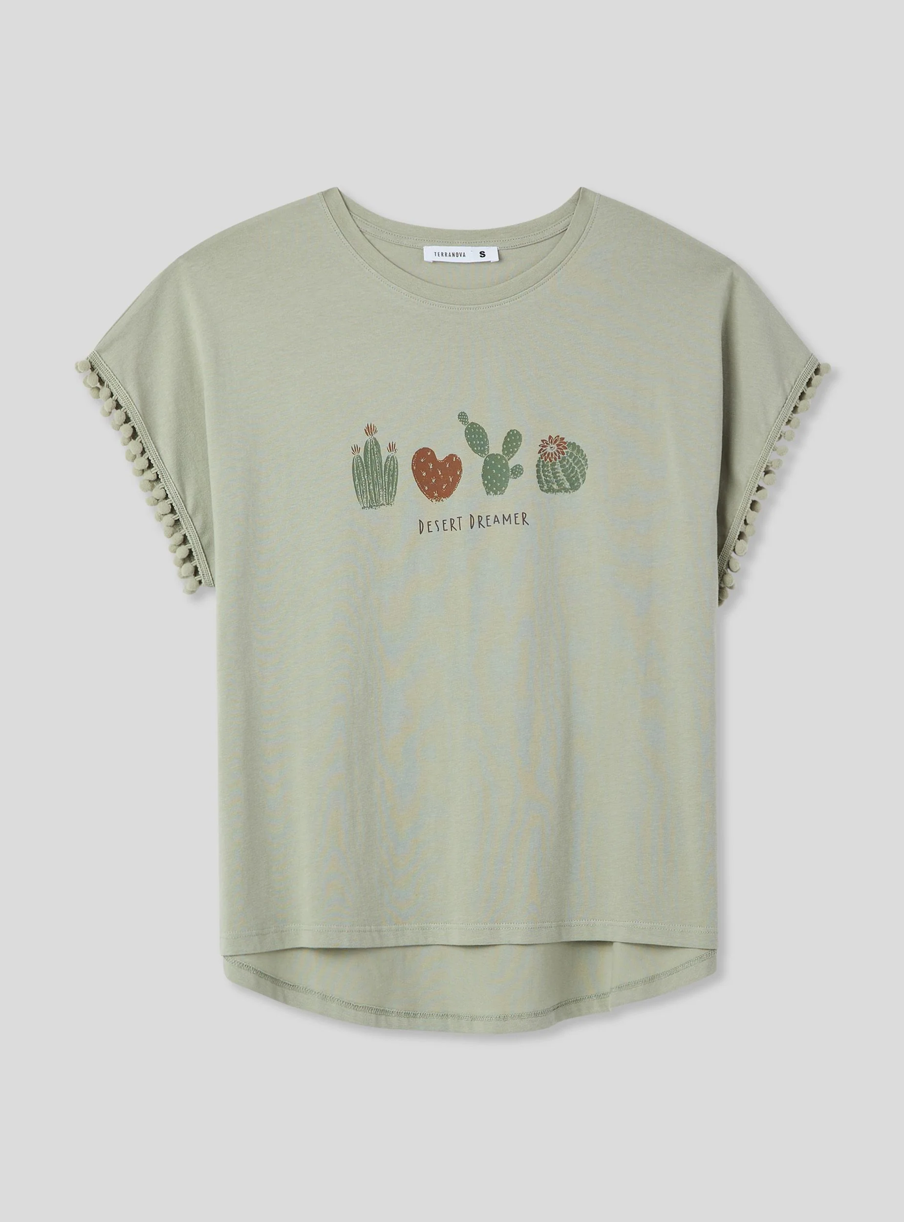 T-shirt con stampa cactus - Image 5