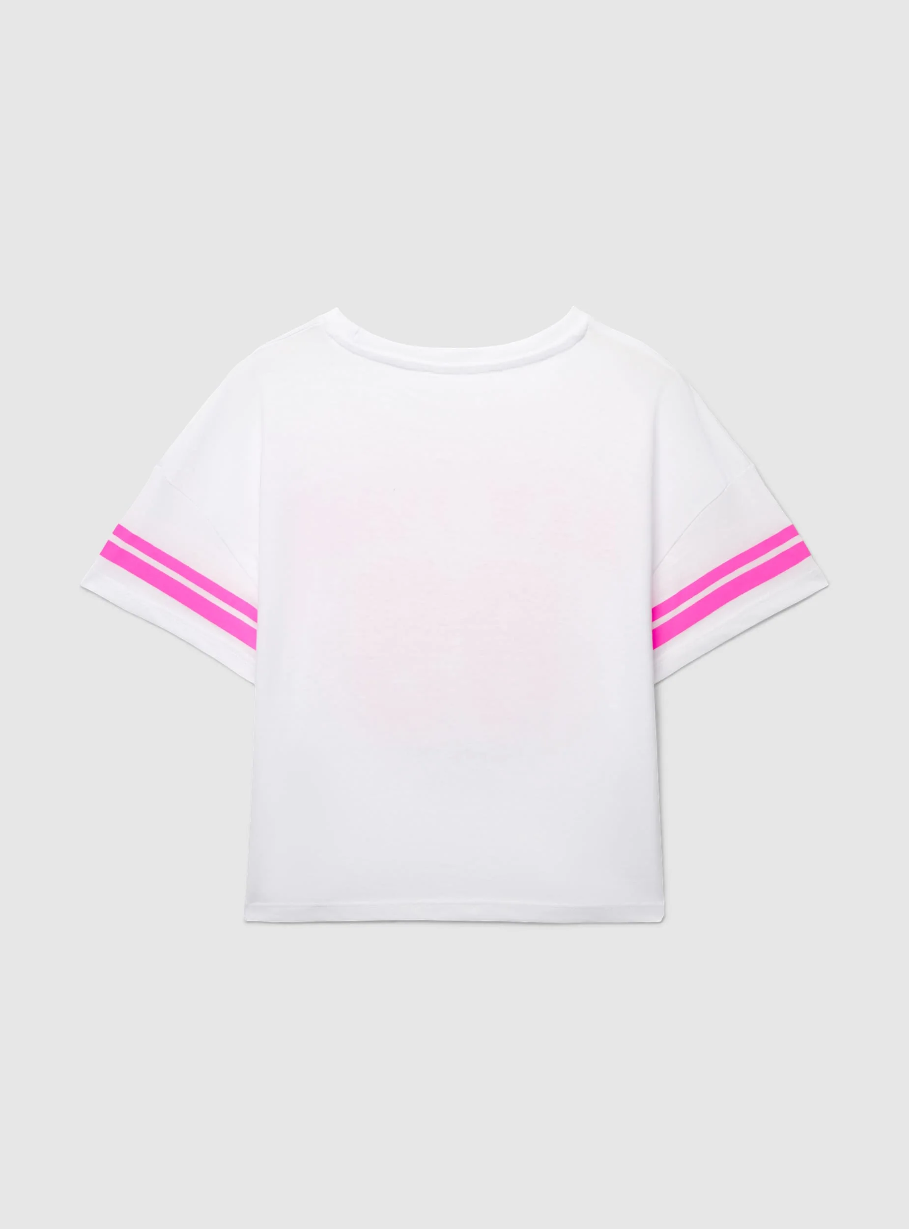 T-shirt con stampa college