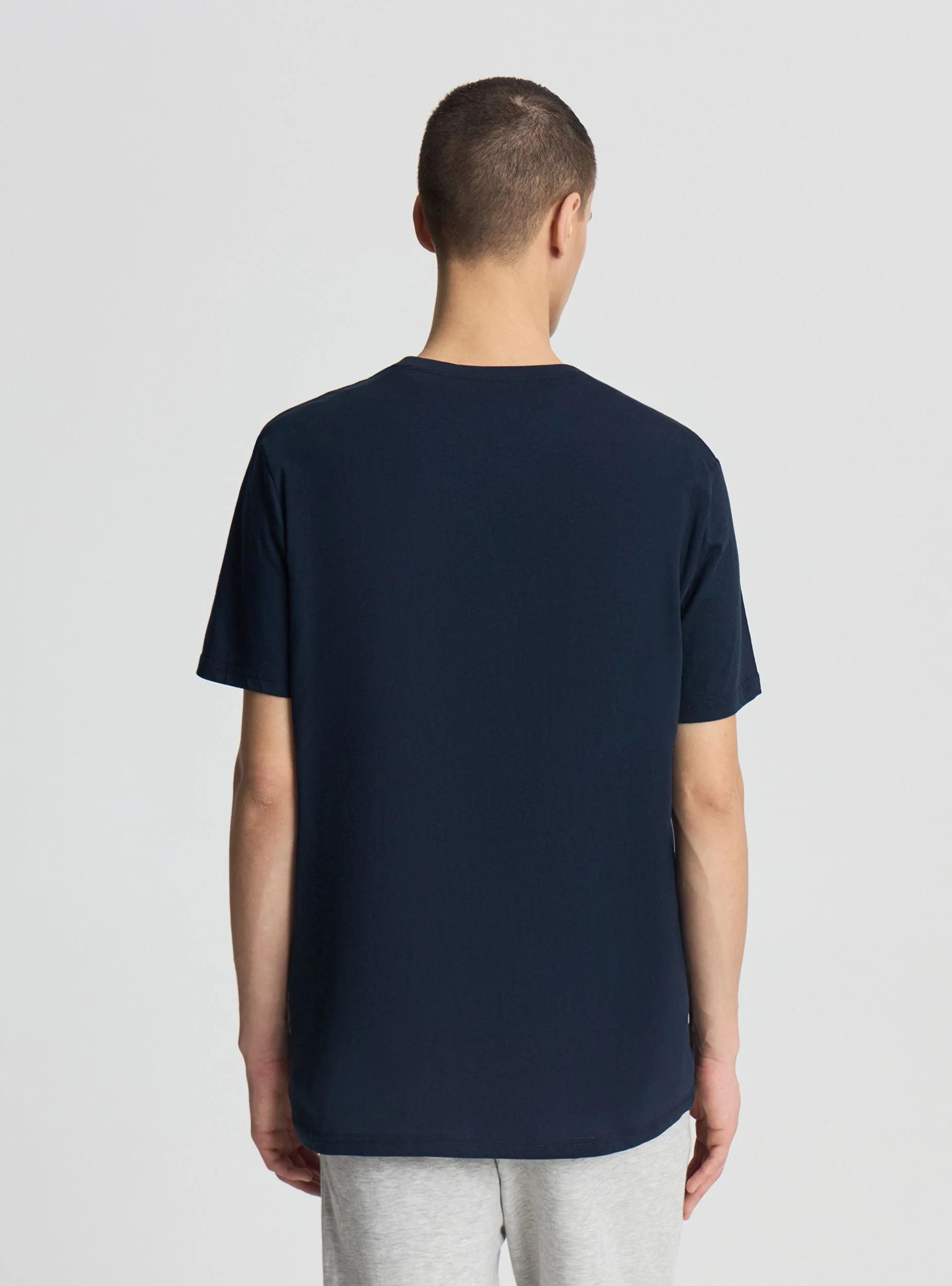T-shirt con stampa college - Image 3