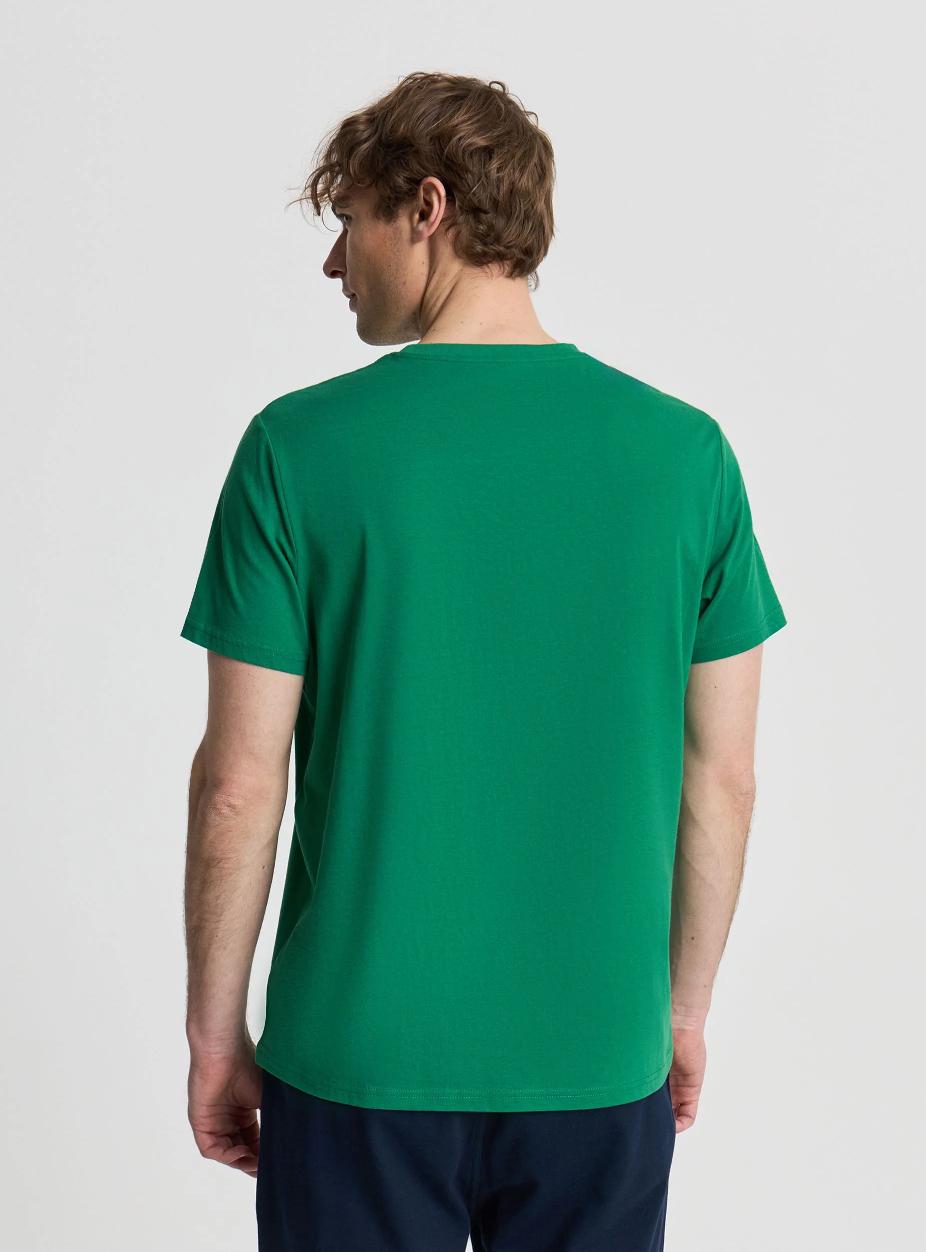 T-shirt con stampa college - Image 2