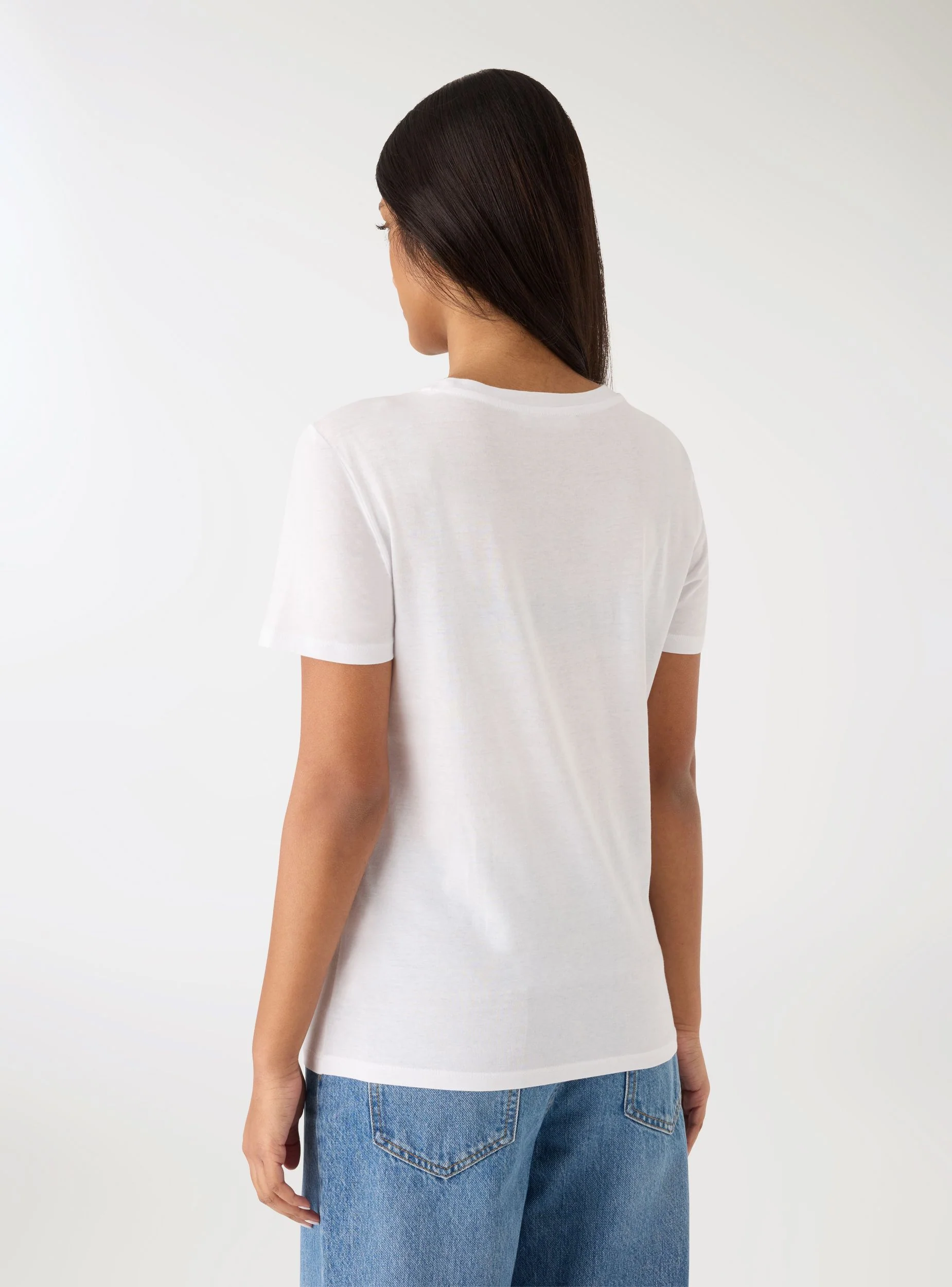 T-shirt con stampa effetto laminata - Image 2