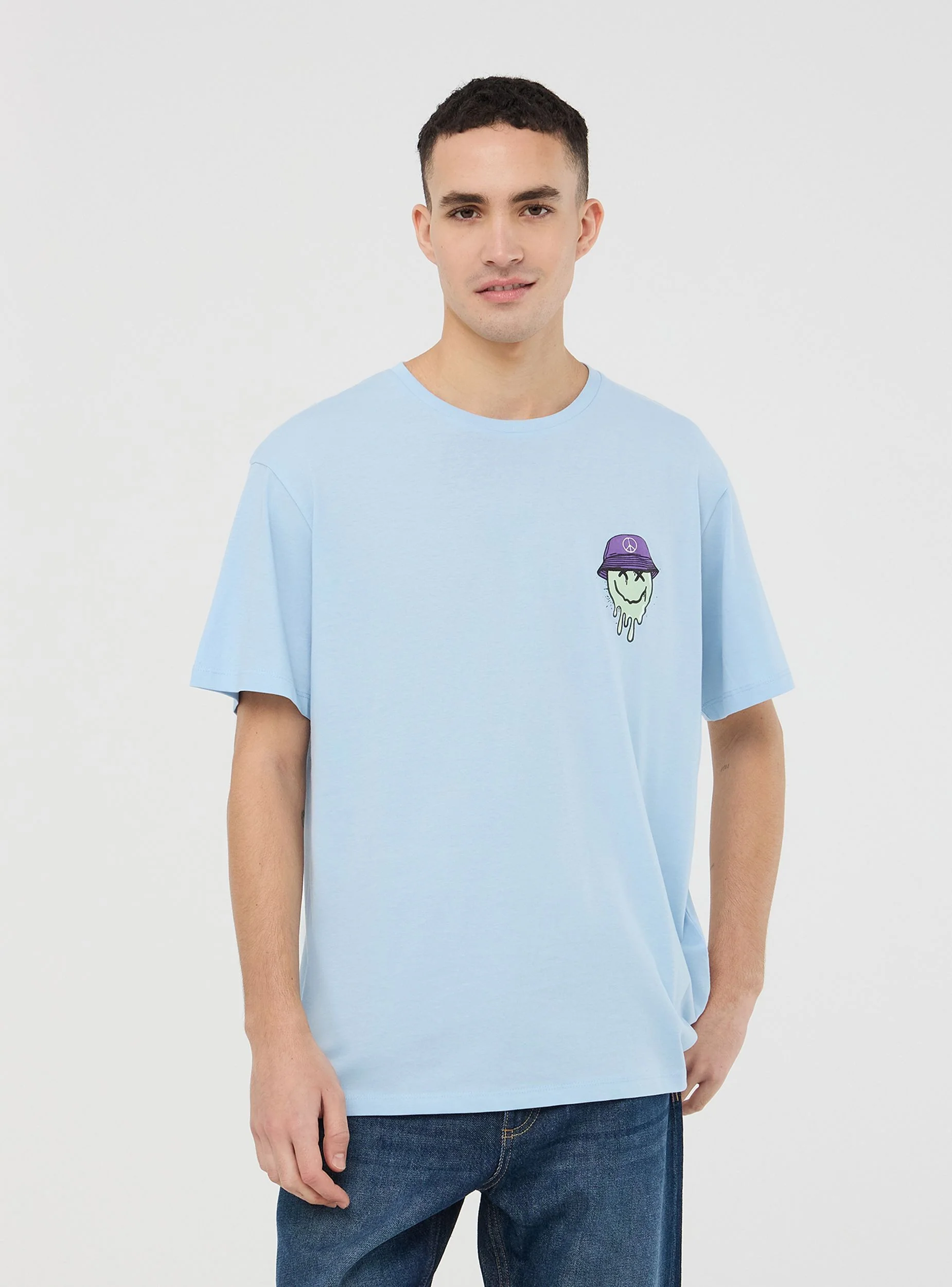 T-shirt con stampa fronte/retro - Image 2
