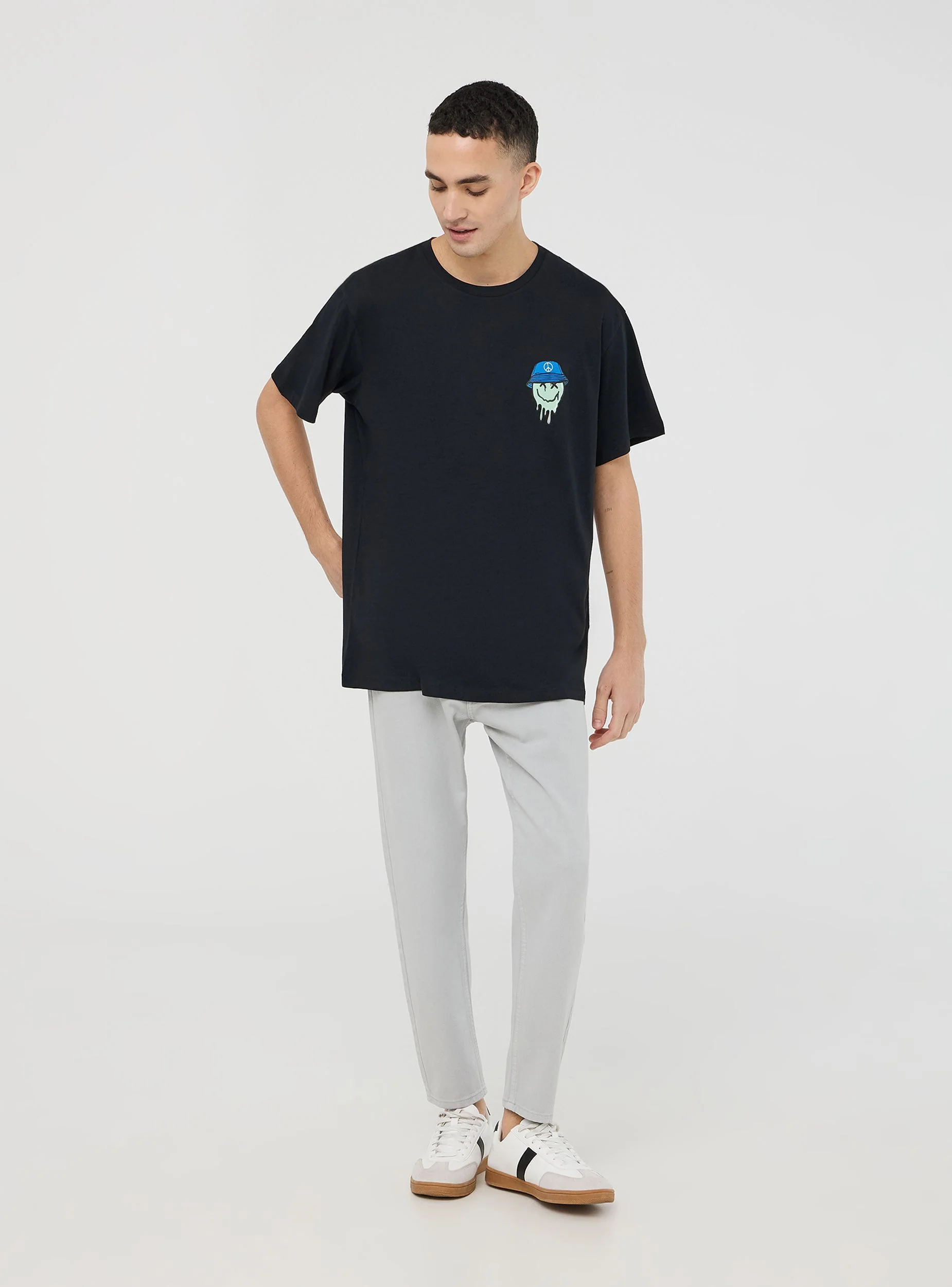 T-shirt con stampa fronte/retro - Image 3