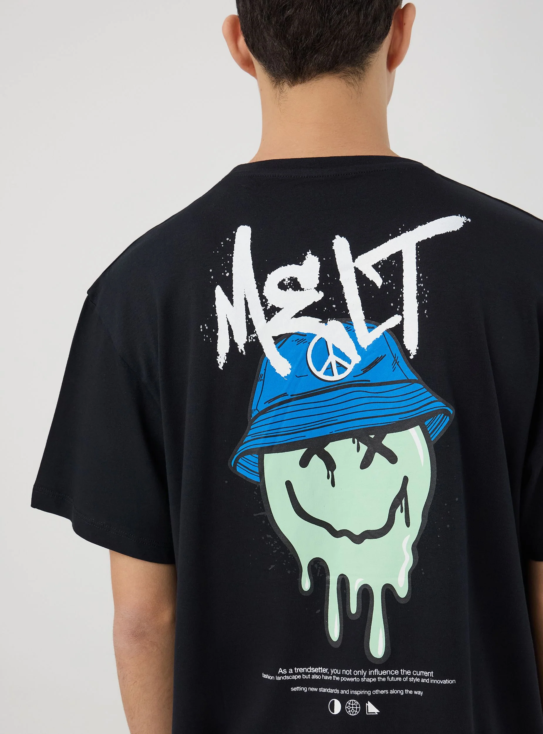 T-shirt con stampa fronte/retro - Image 8