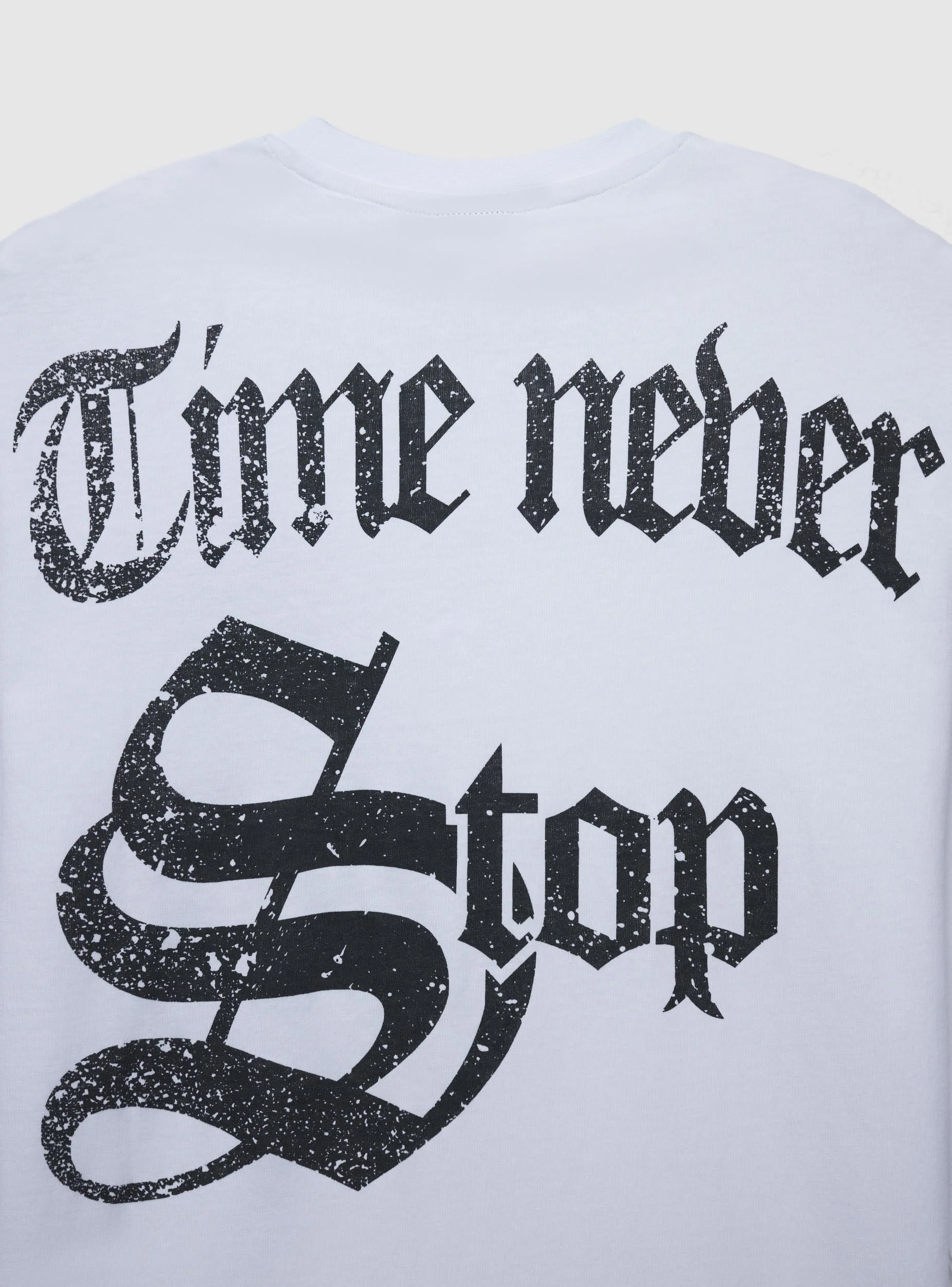 T-shirt con stampa gotica - Image 5