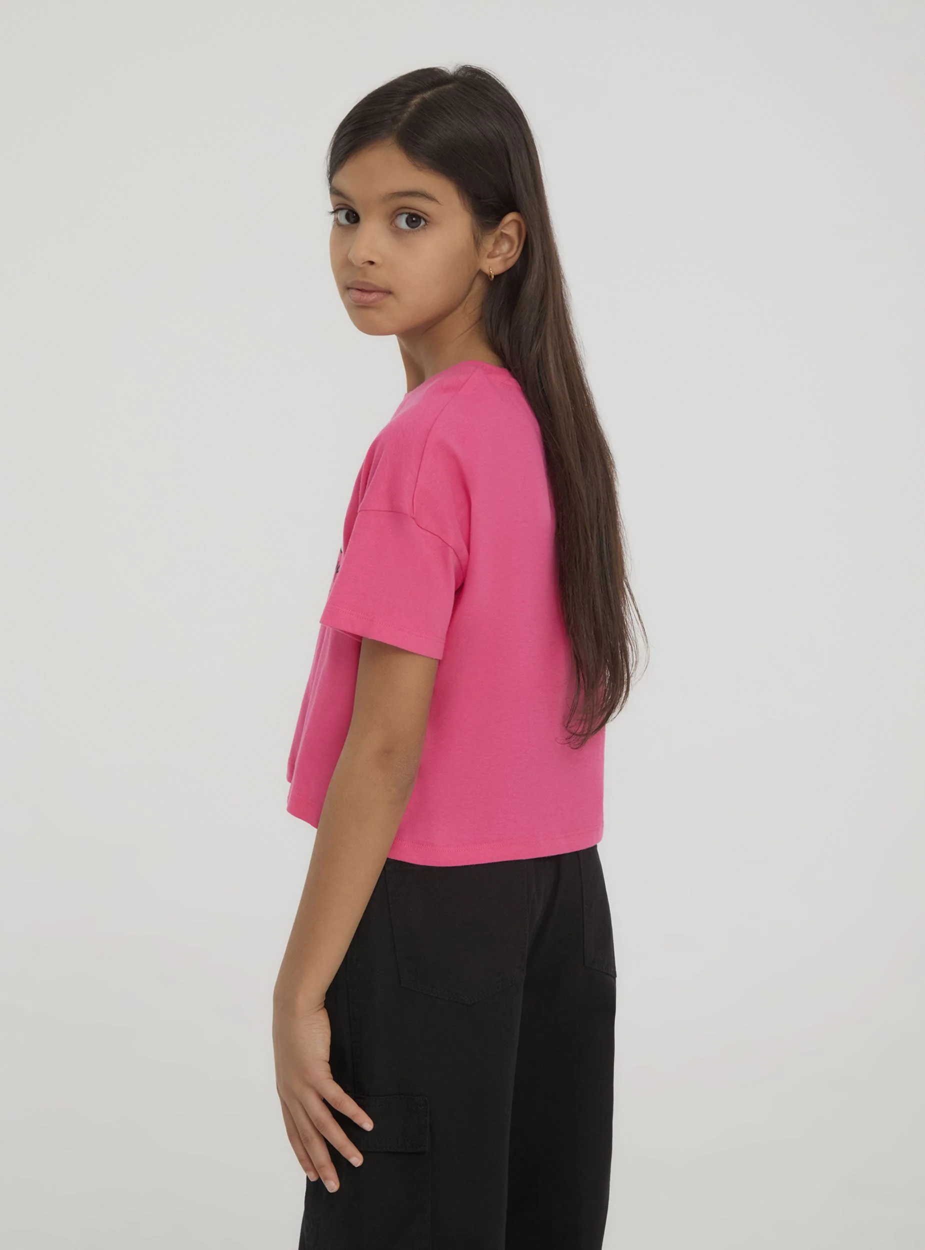 T-shirt con stampa in stile college - Image 2