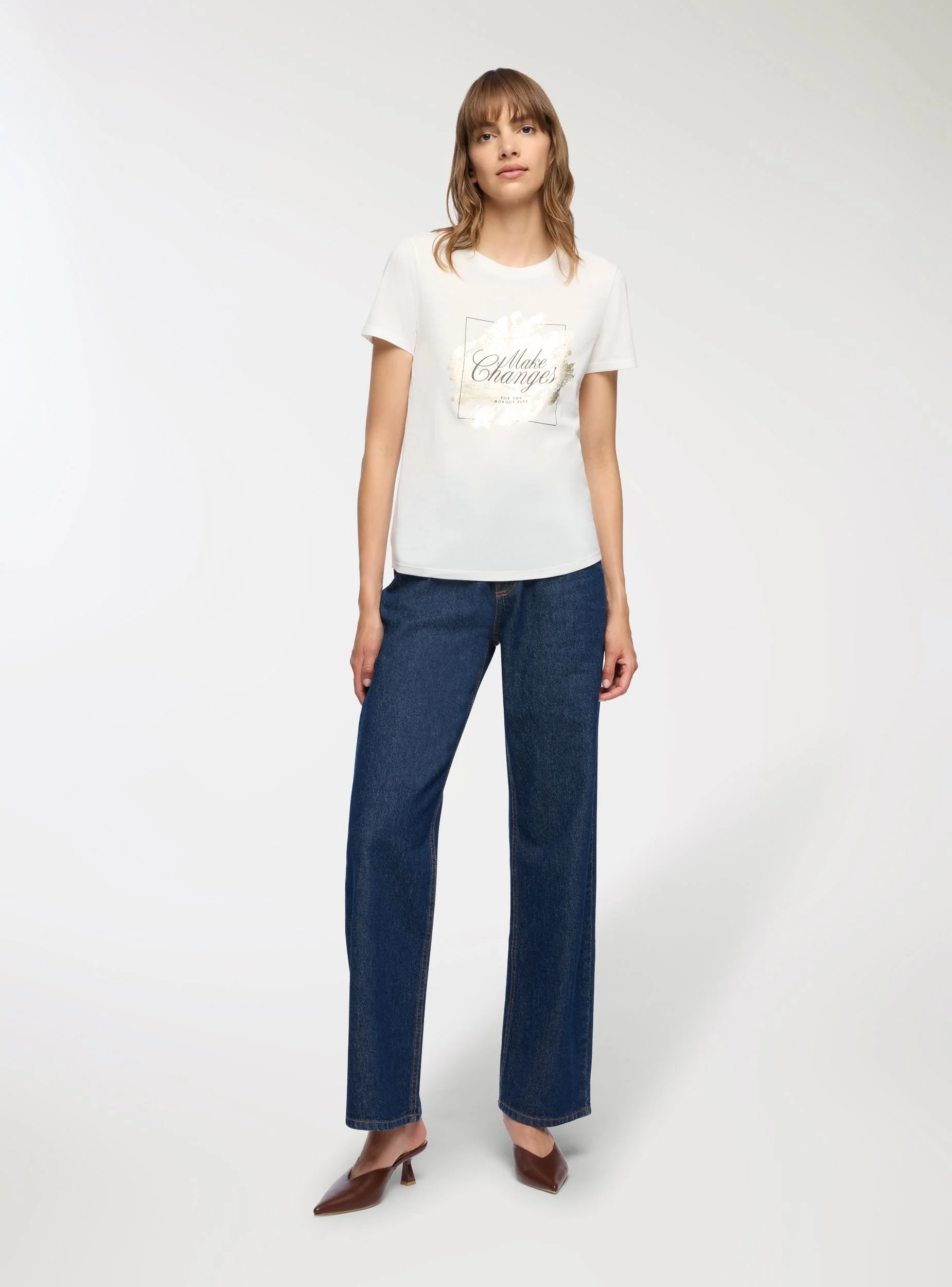 T-shirt con stampa laminata - Image 2