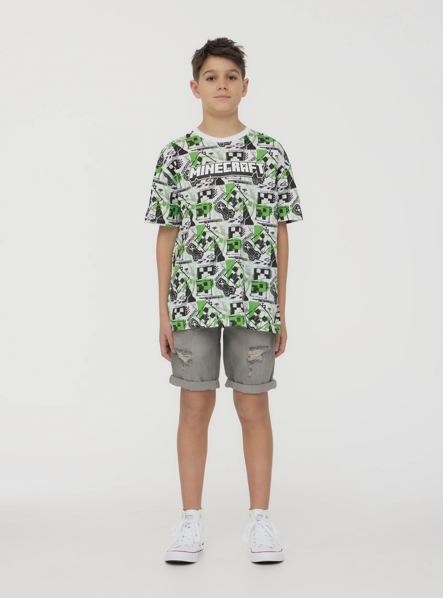 T-shirt con stampa Minecraft® all-over - Image 2
