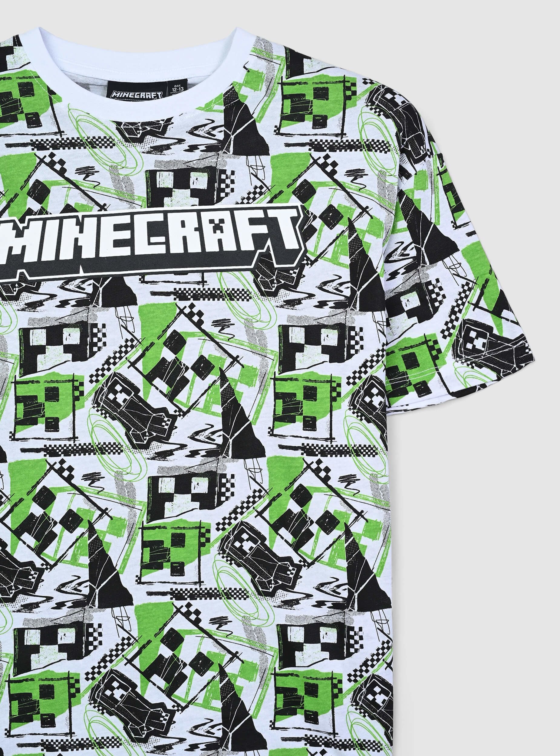 T-shirt con stampa Minecraft® all-over - Image 4