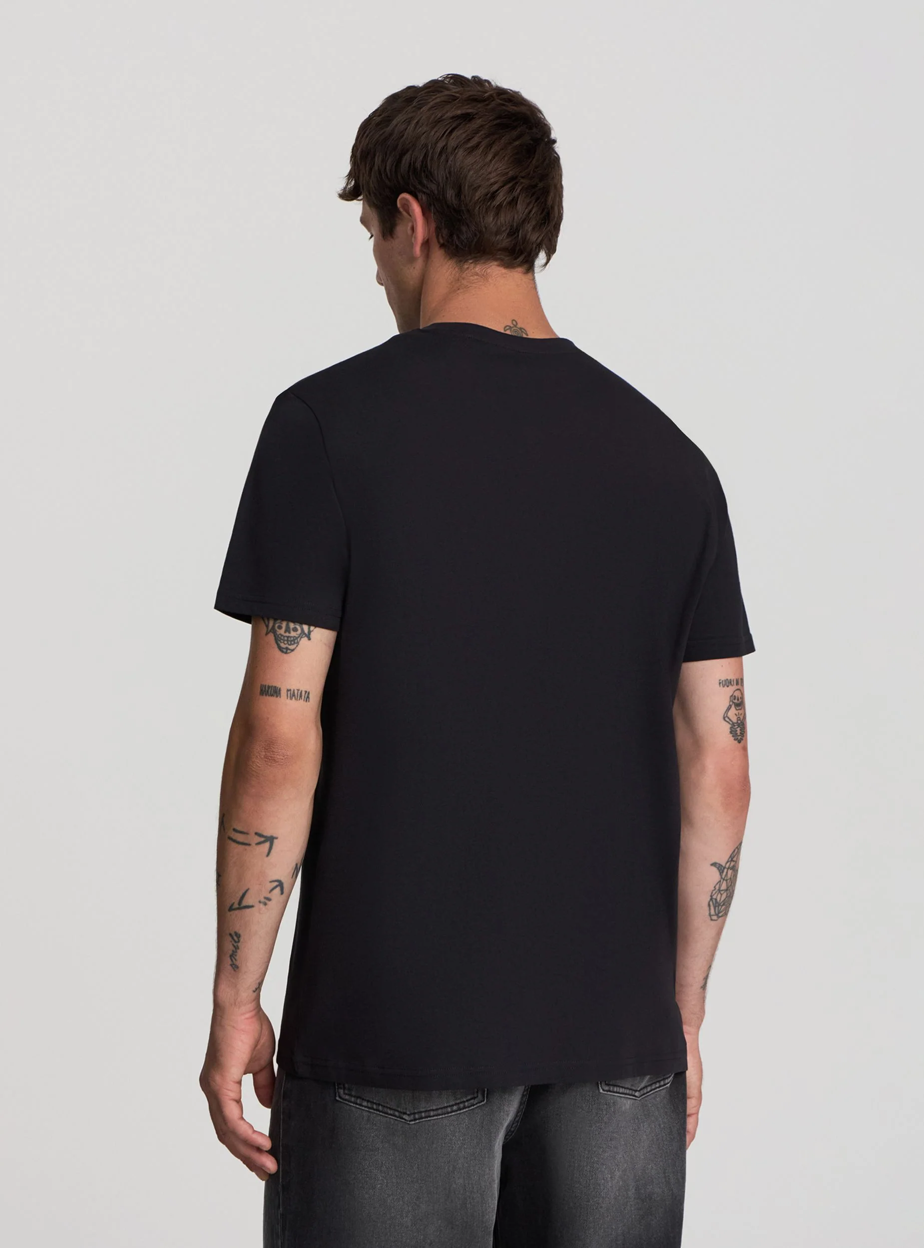 T-shirt con stampa moto