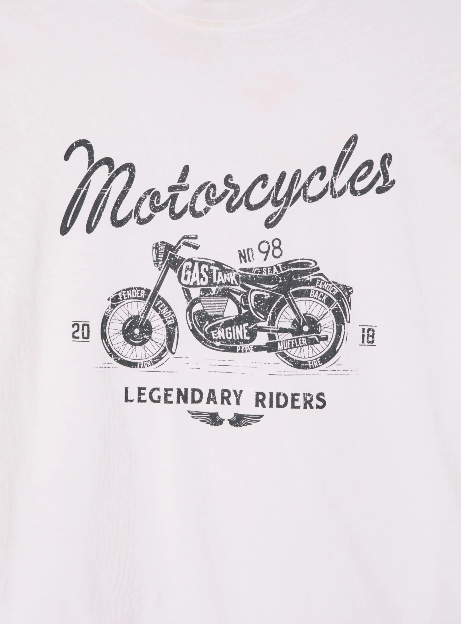 T-shirt con stampa moto - Image 6