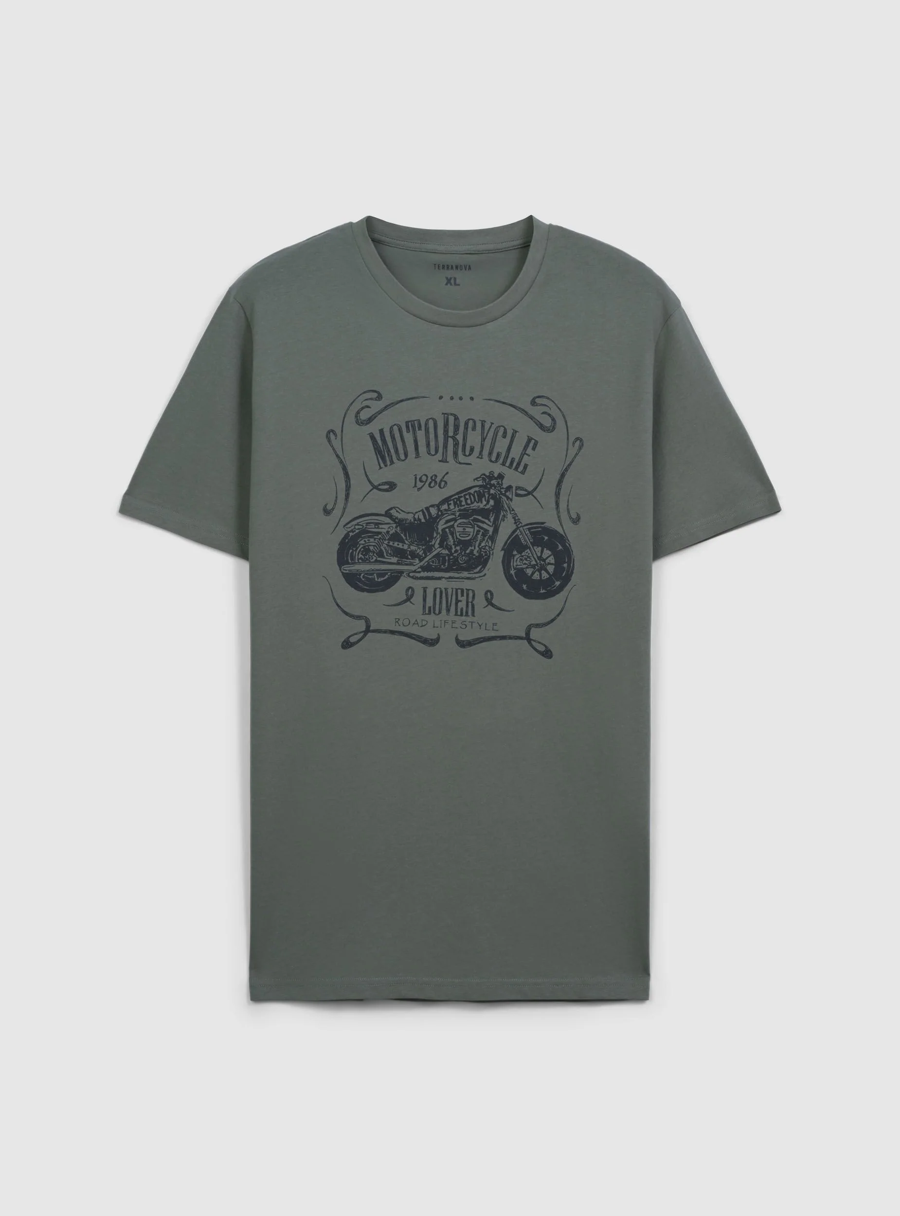 T-shirt con stampa moto - Image 7