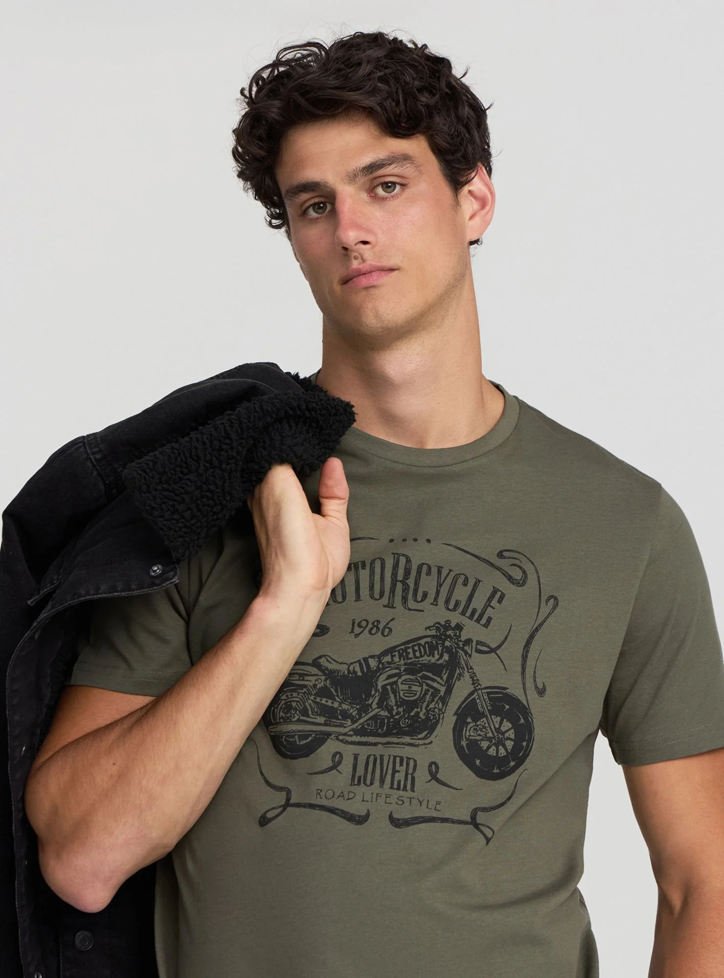 T-shirt con stampa moto - Image 8