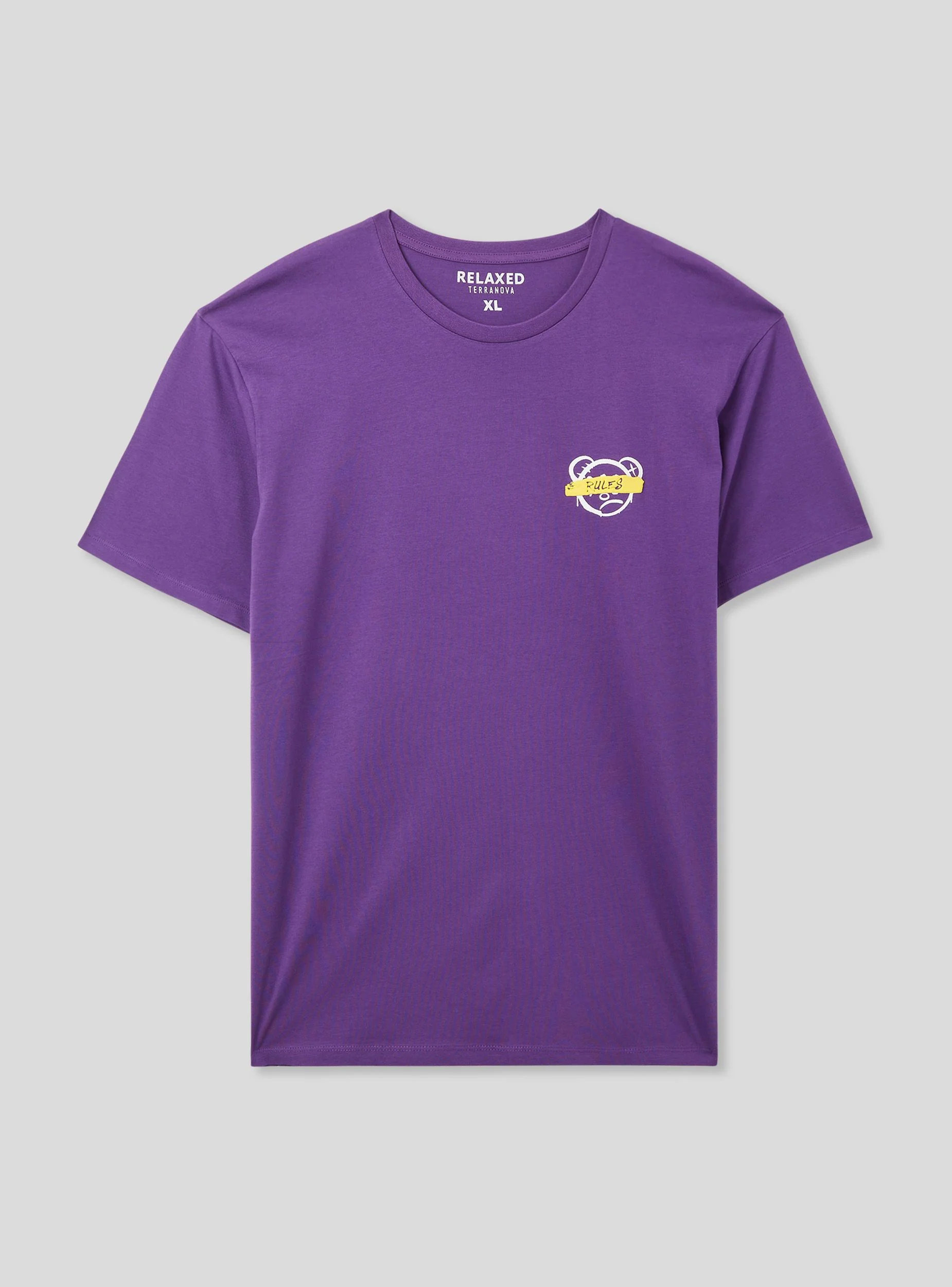 T-shirt con stampa orsetto fronte/retro - Image 5