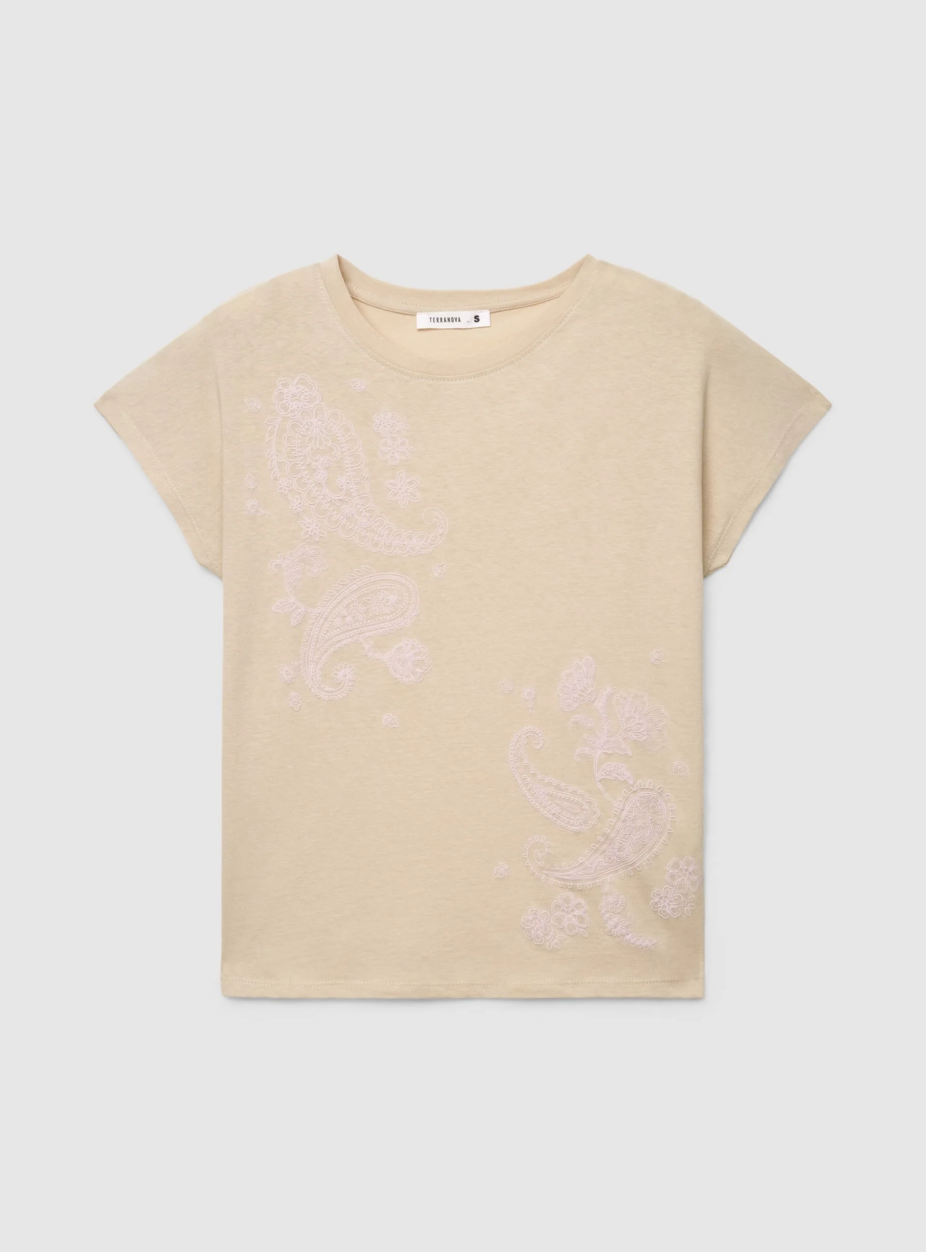 T-shirt con stampa paisley - Image 6