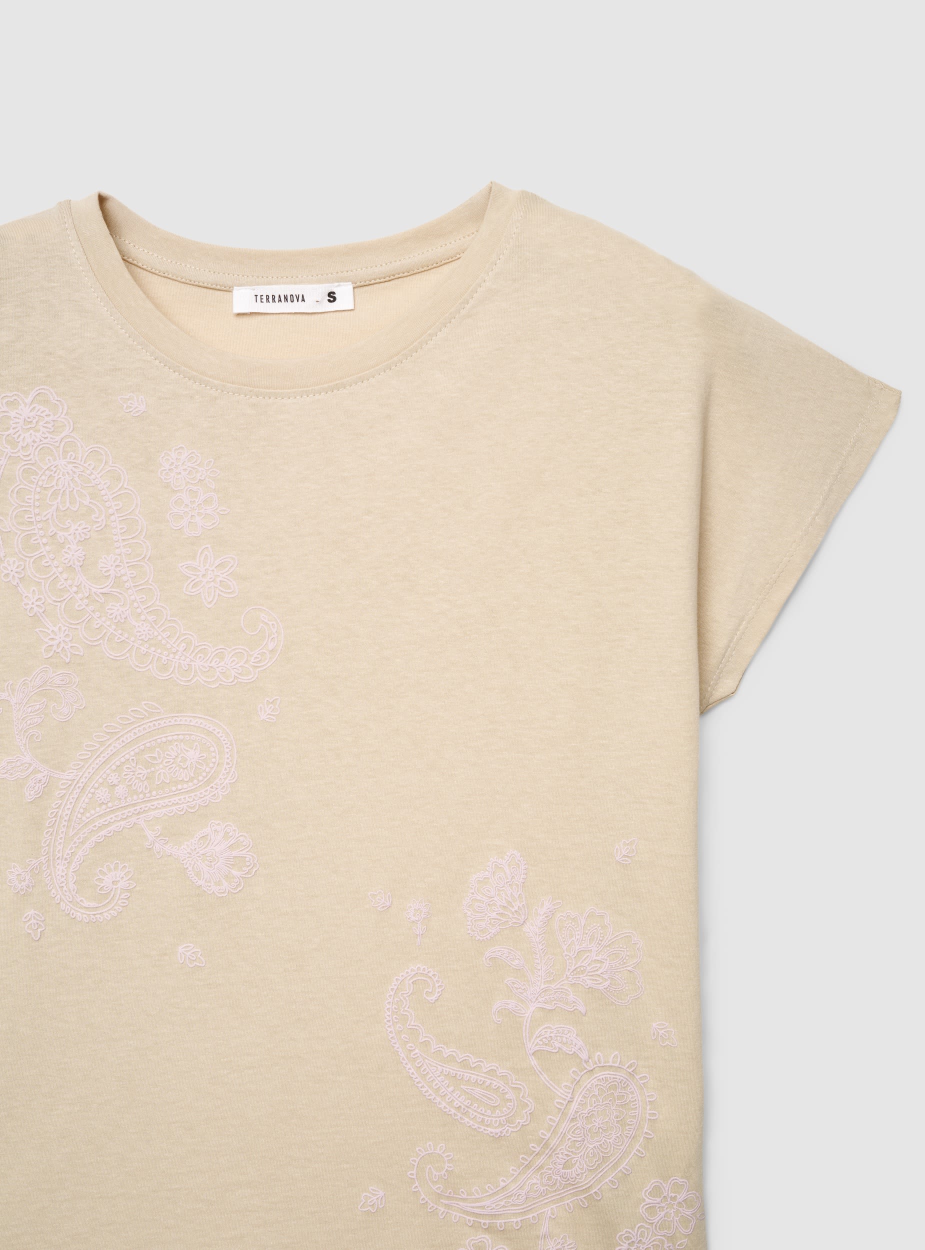 T-shirt con stampa paisley - Image 7