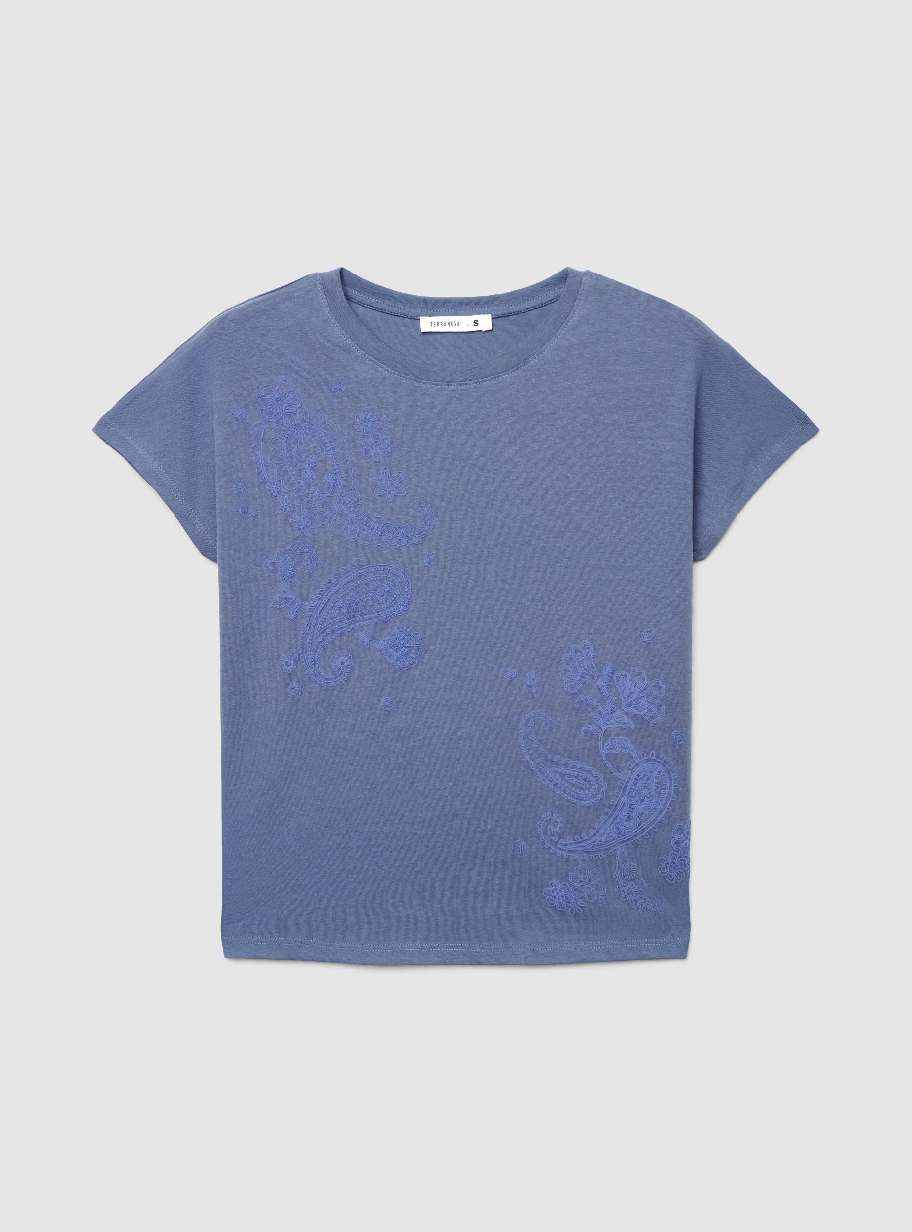 T-shirt con stampa paisley - Image 6