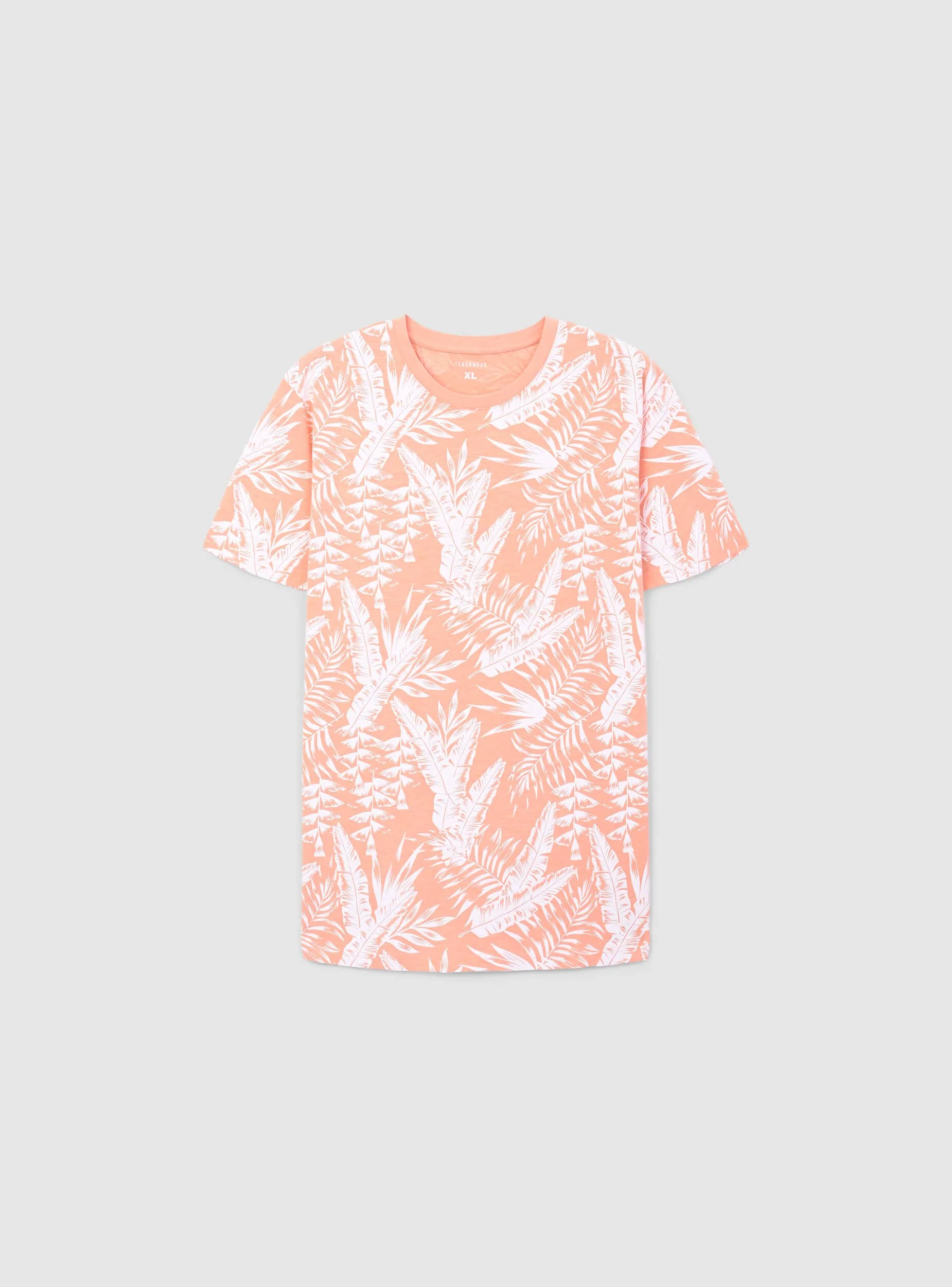 T-shirt con stampa palme all-over - Image 4