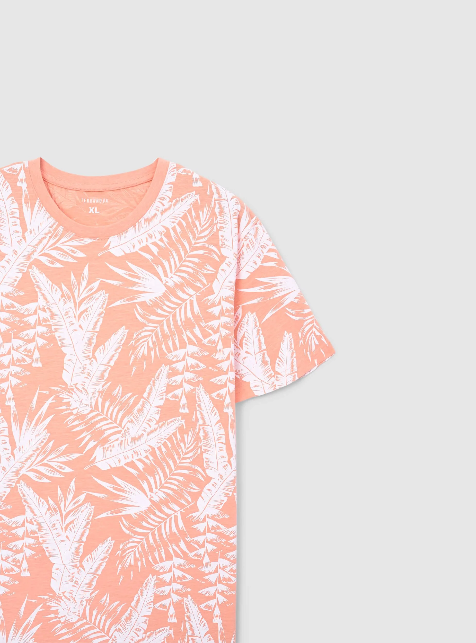 T-shirt con stampa palme all-over - Image 6