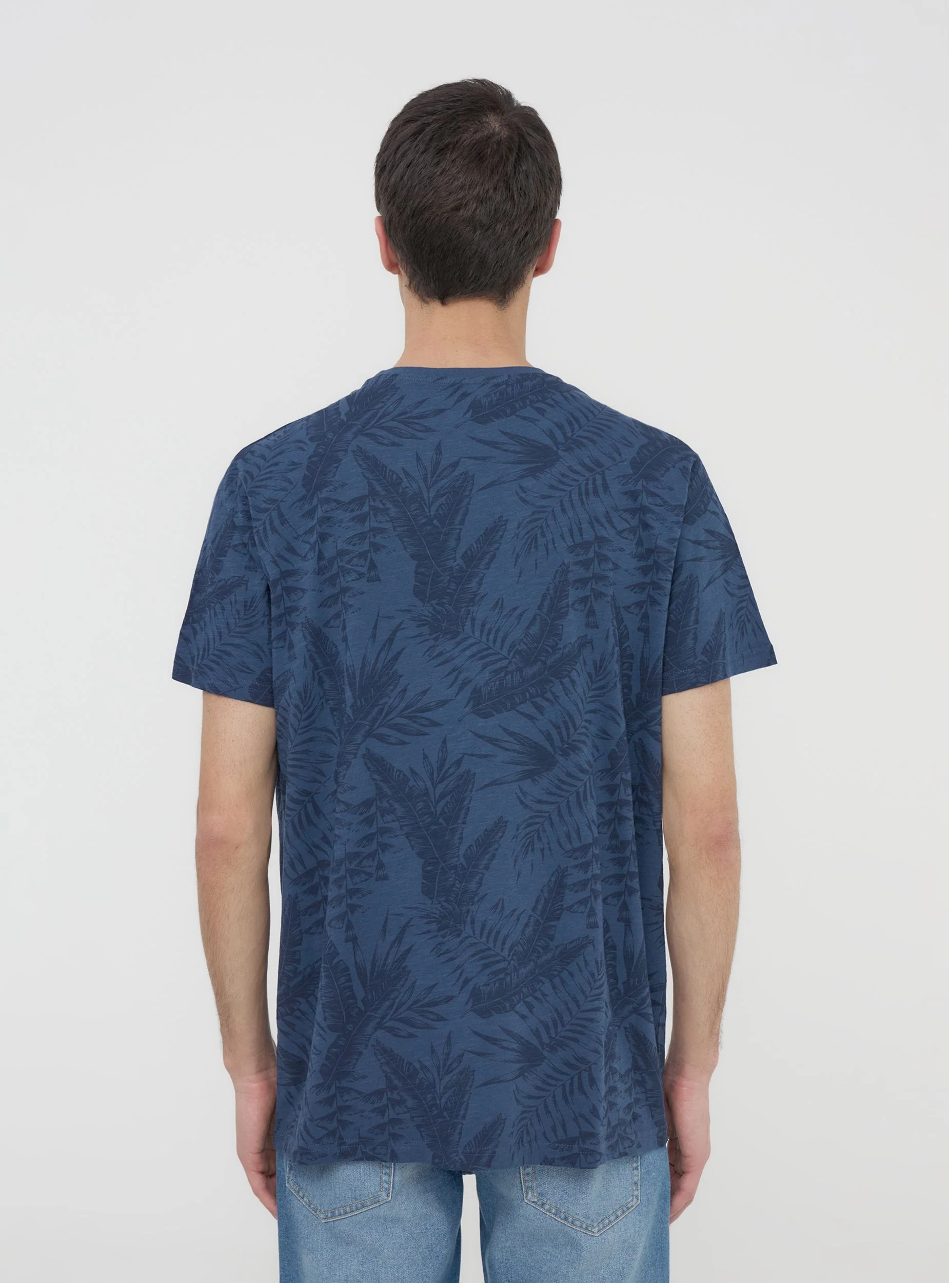 T-shirt con stampa palme all-over - Image 3