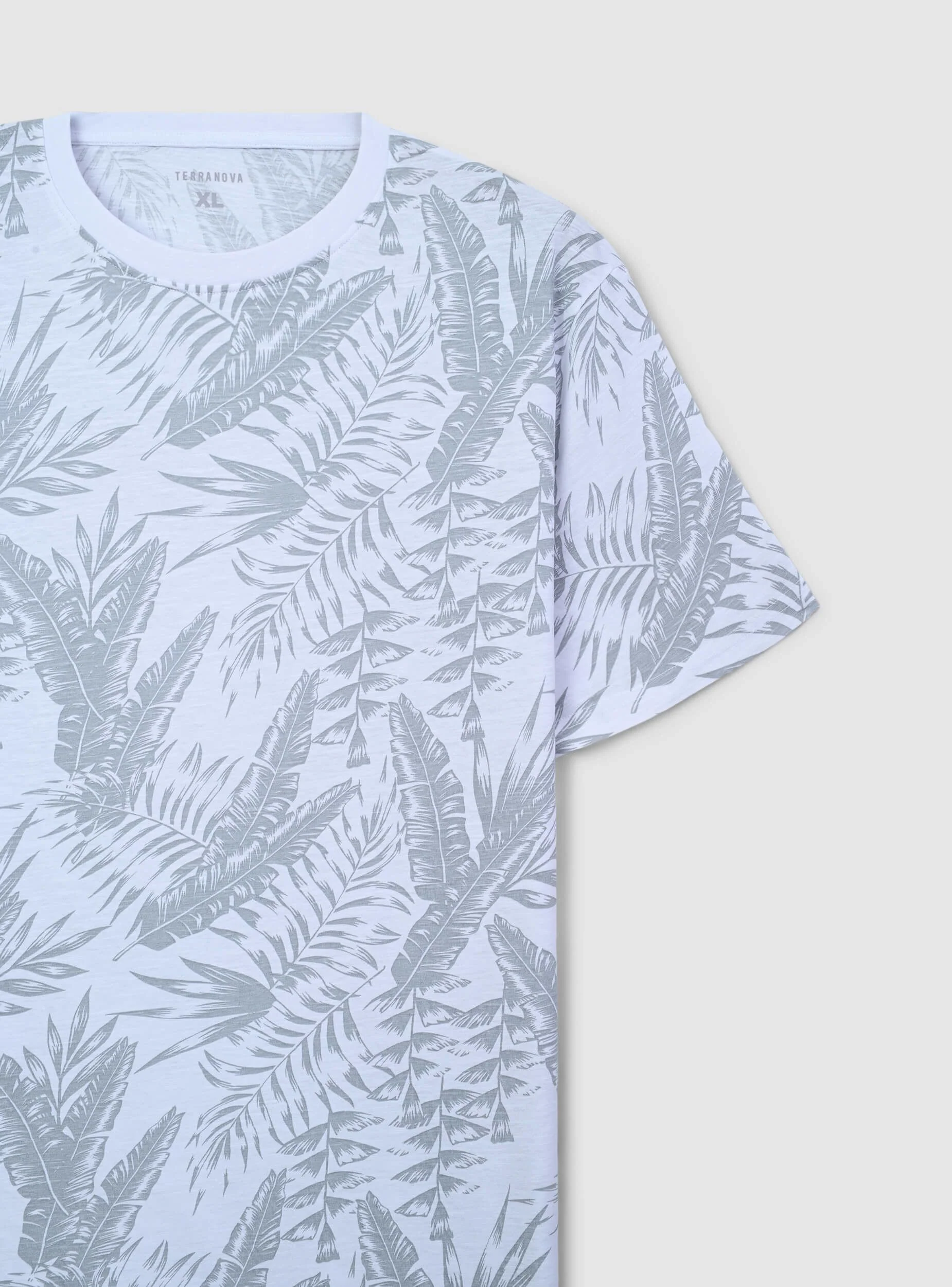 T-shirt con stampa palme all-over - Image 5