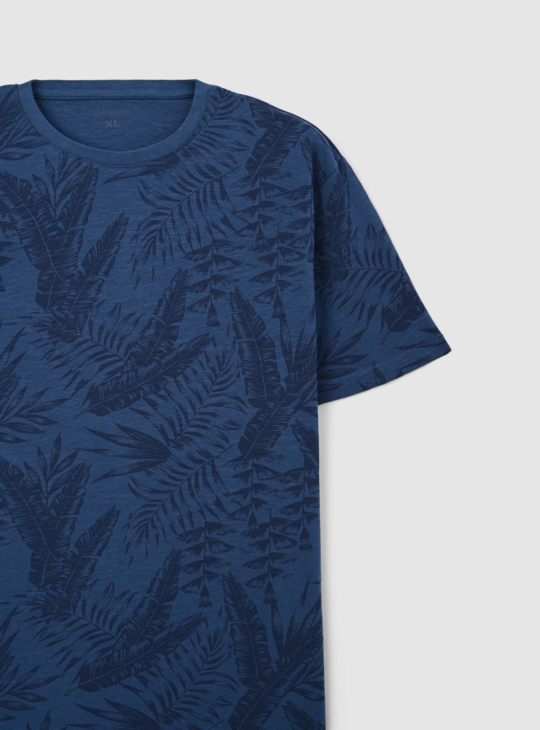 T-shirt con stampa palme all-over - Image 4