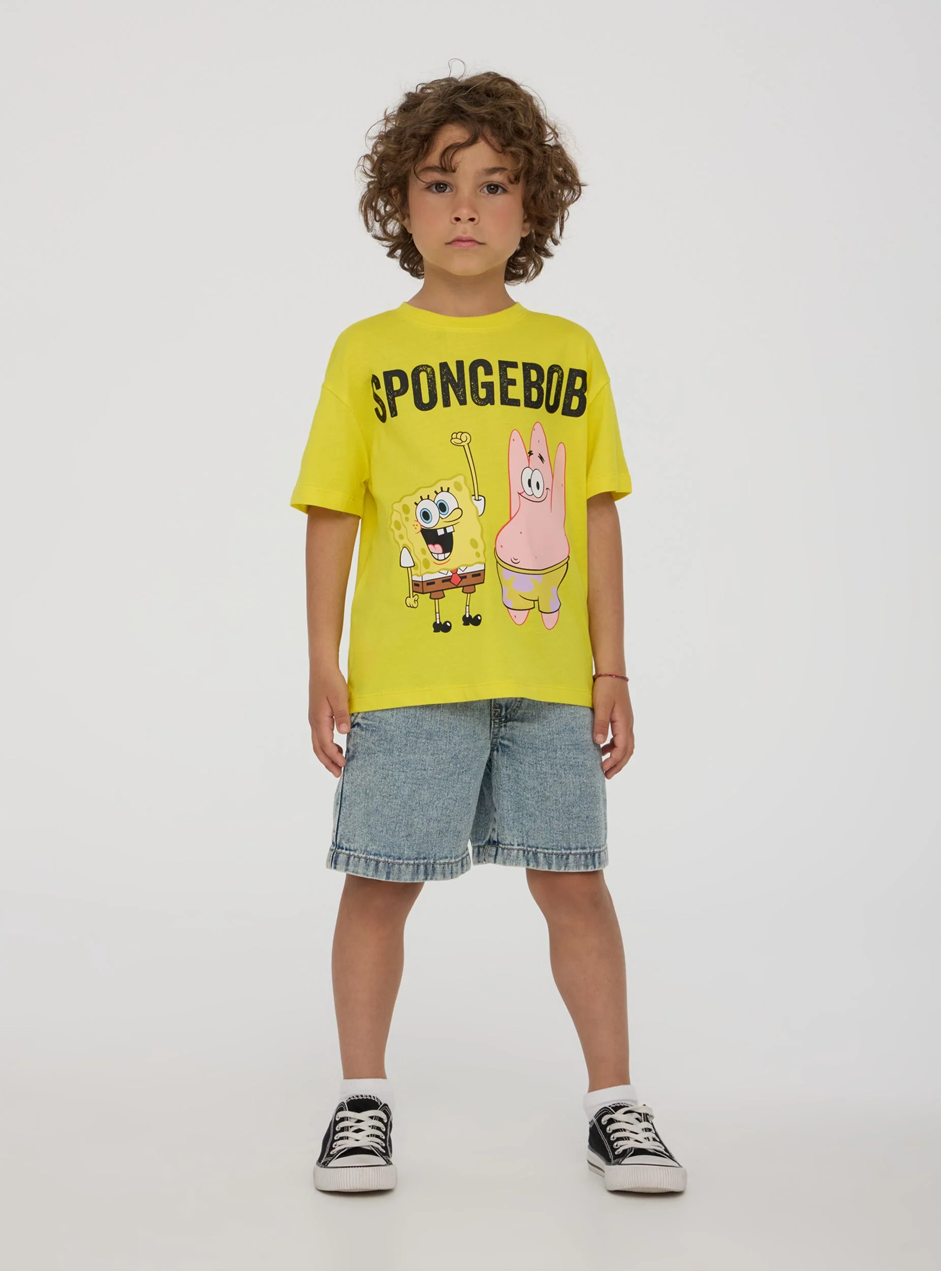 T-shirt con stampa Patrick e Spongebob® - Image 3
