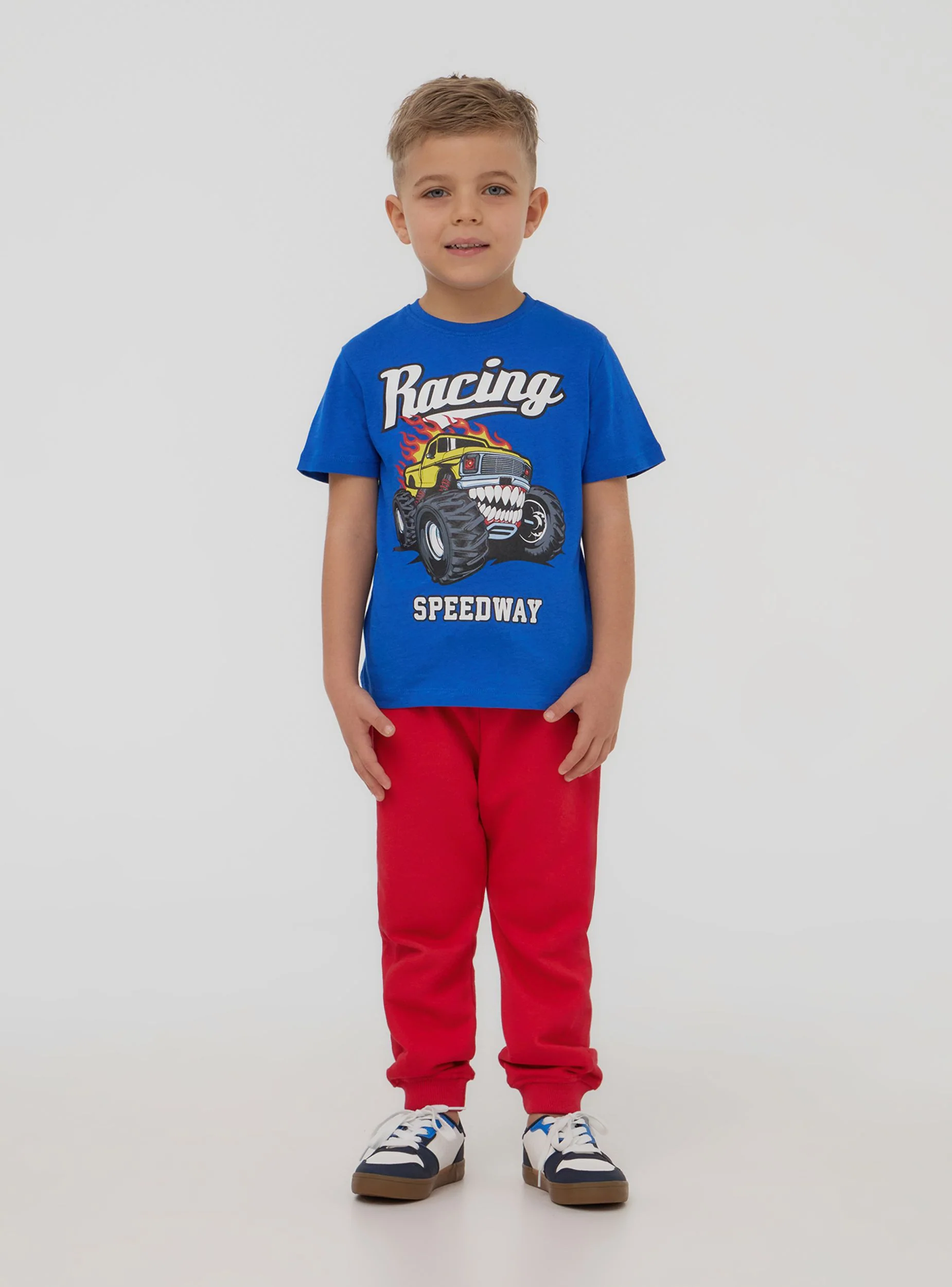 T-shirt con stampa racing - Image 2