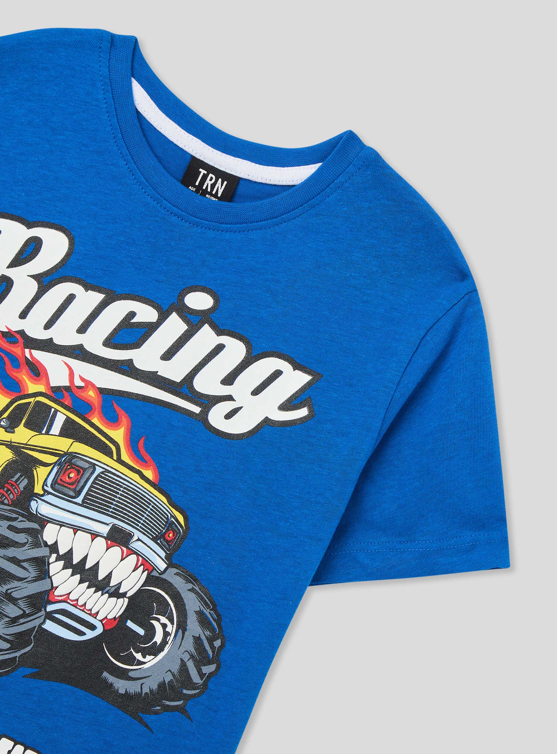 T-shirt con stampa racing - Image 5