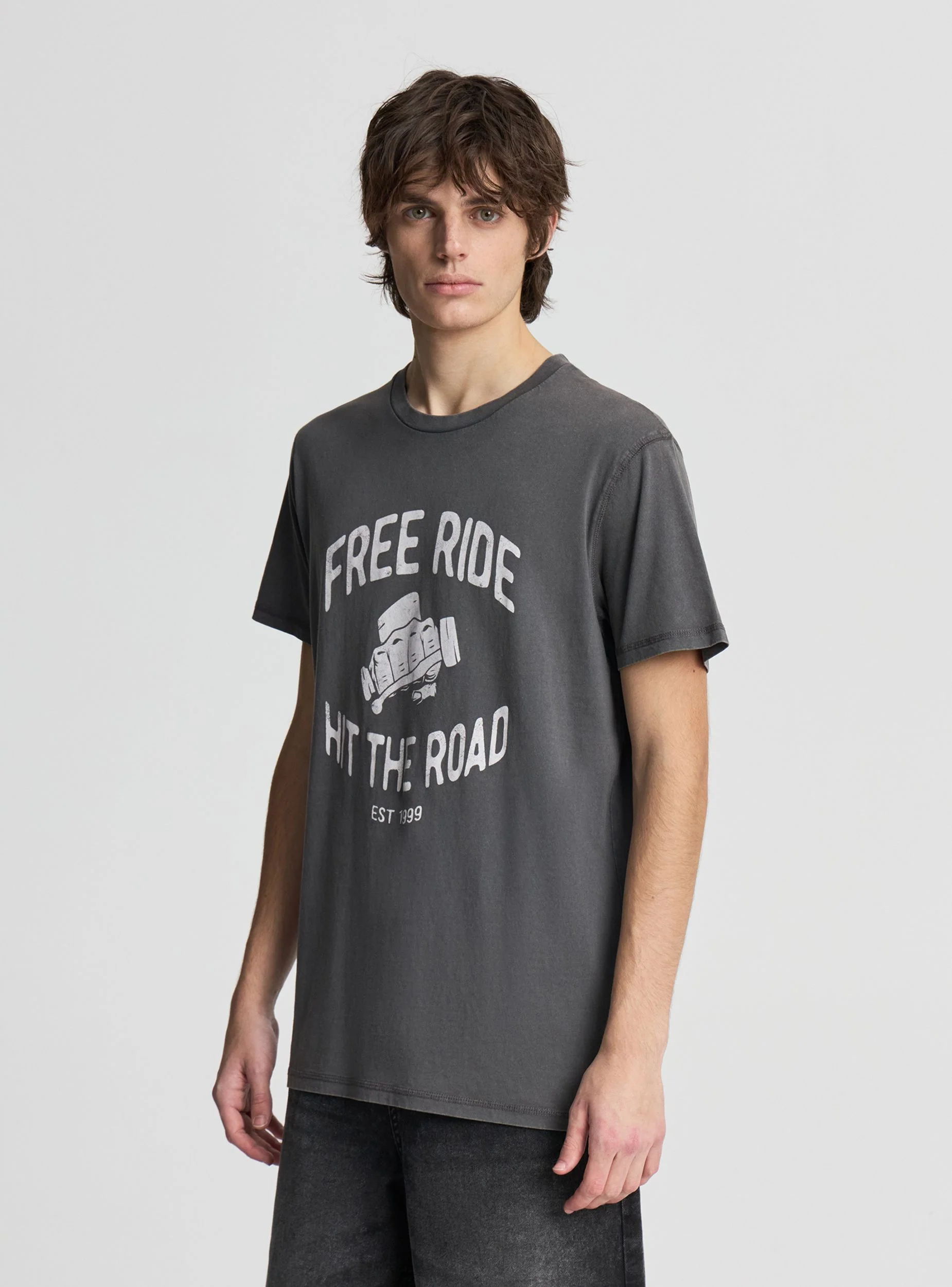 T-shirt con stampa scritta