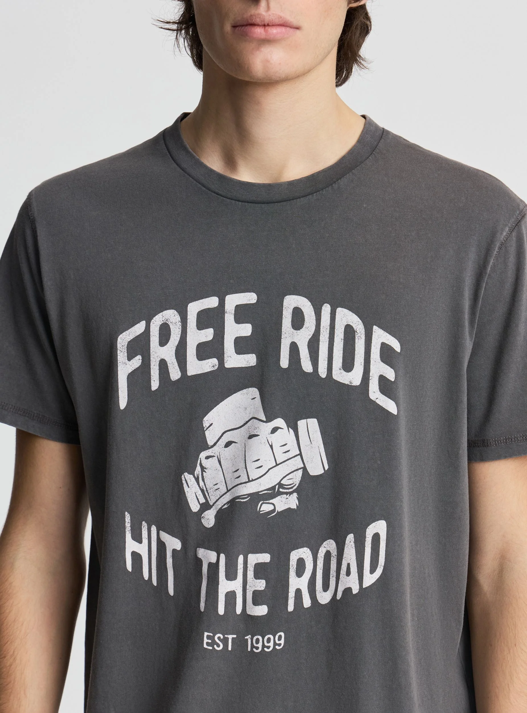 T-shirt con stampa scritta - Image 4