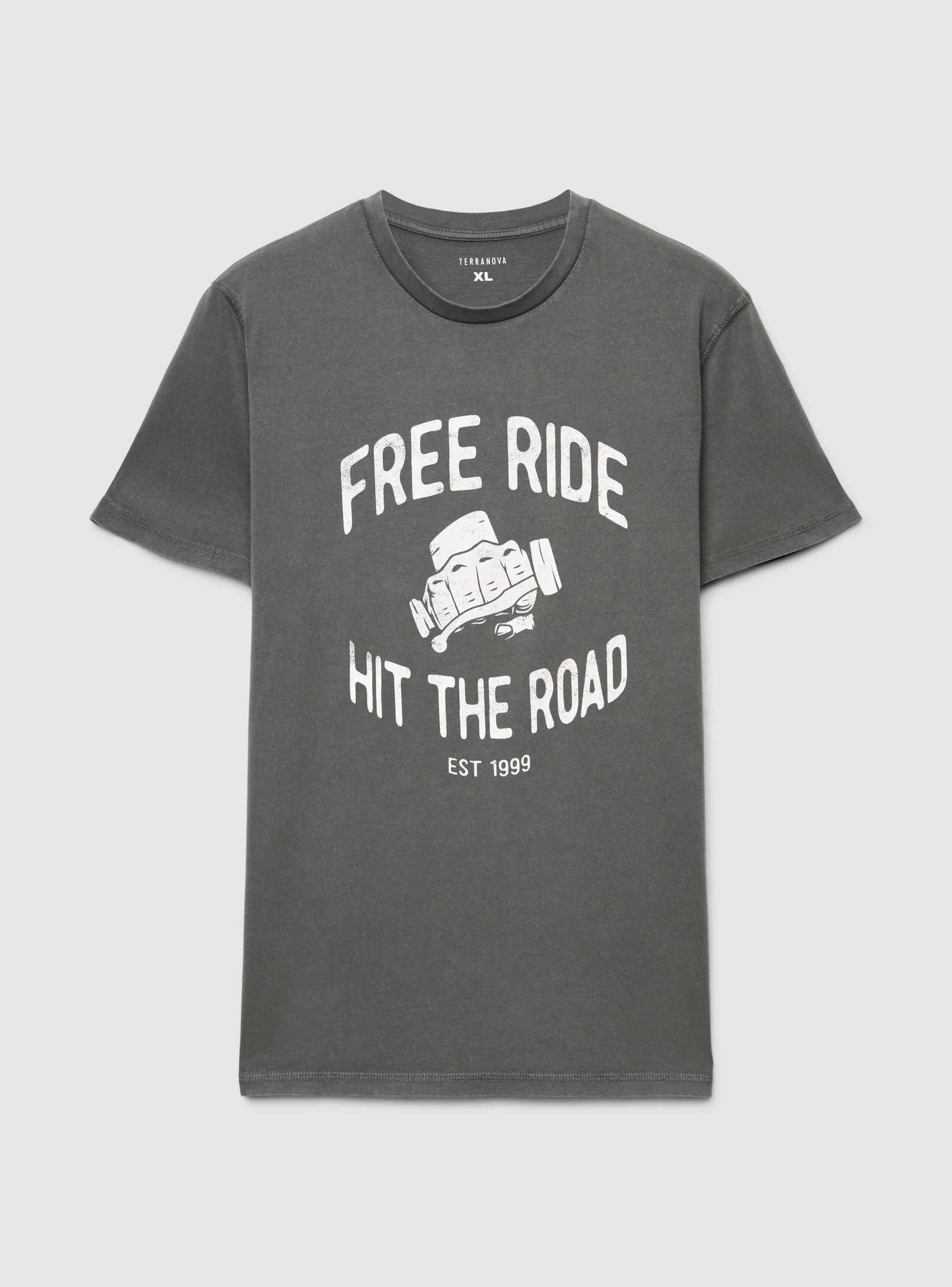 T-shirt con stampa scritta - Image 5